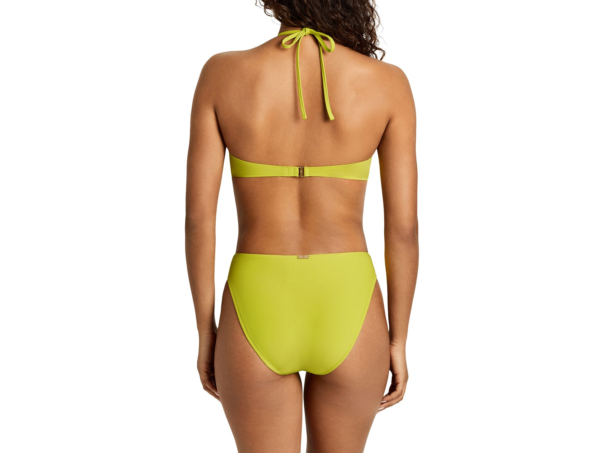 Shirred Underwired Bandeau Bikini — Image 5