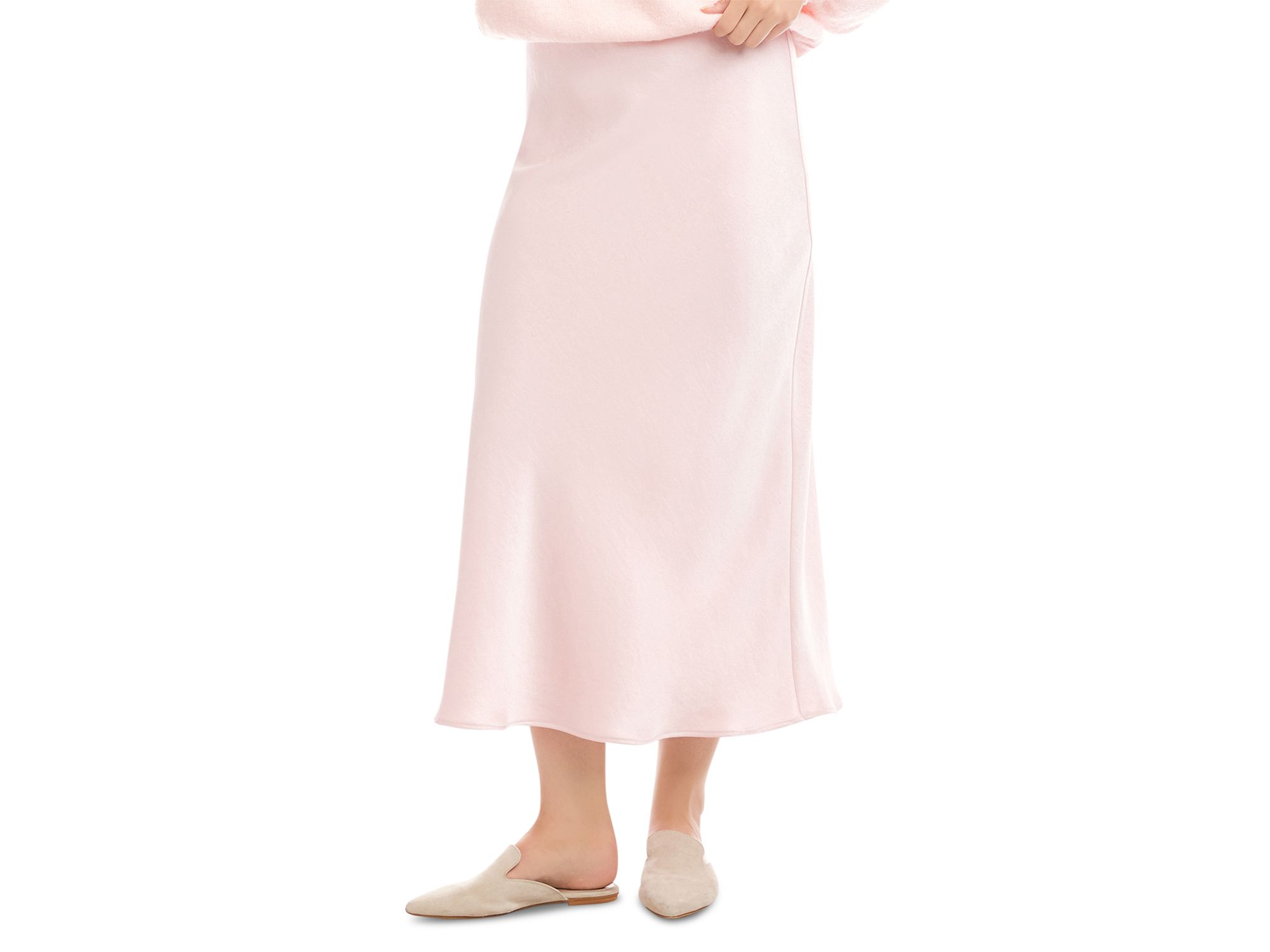Satin Bias Cut Skirt — Image 4