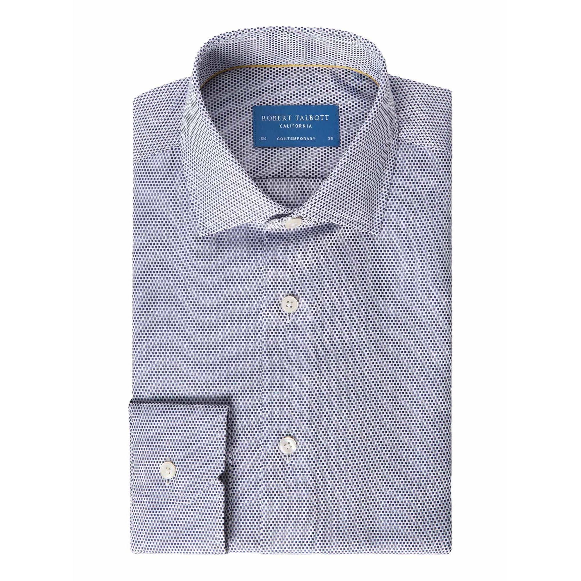 Reynolds Hopsack Contemporary Fit Shirt — Image 4