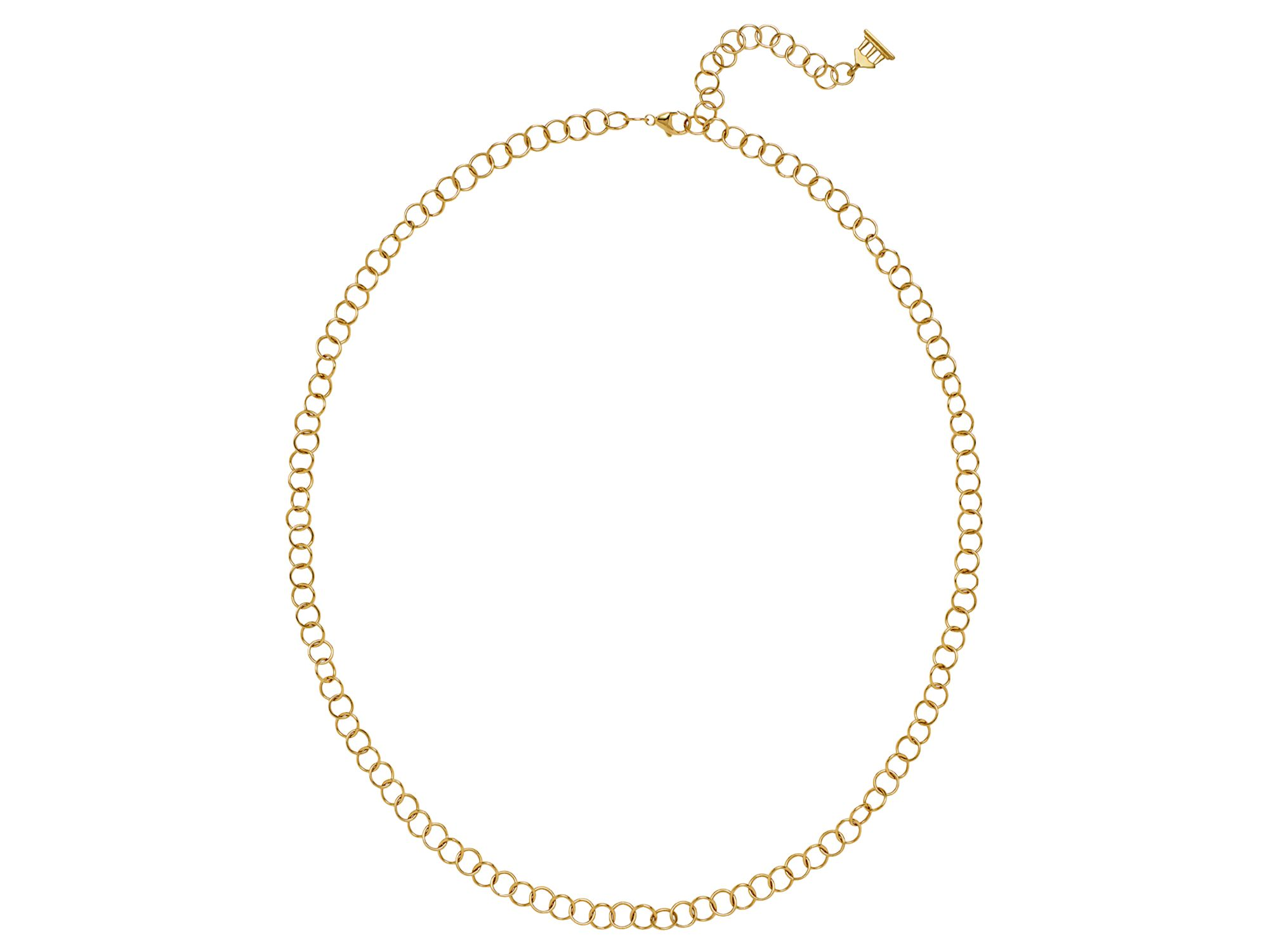 18K Yellow Classic Amulet Rock Crystal & Diamond Pendant and 24" 18K Yellow Classic Round Chain Necklace — Image 3