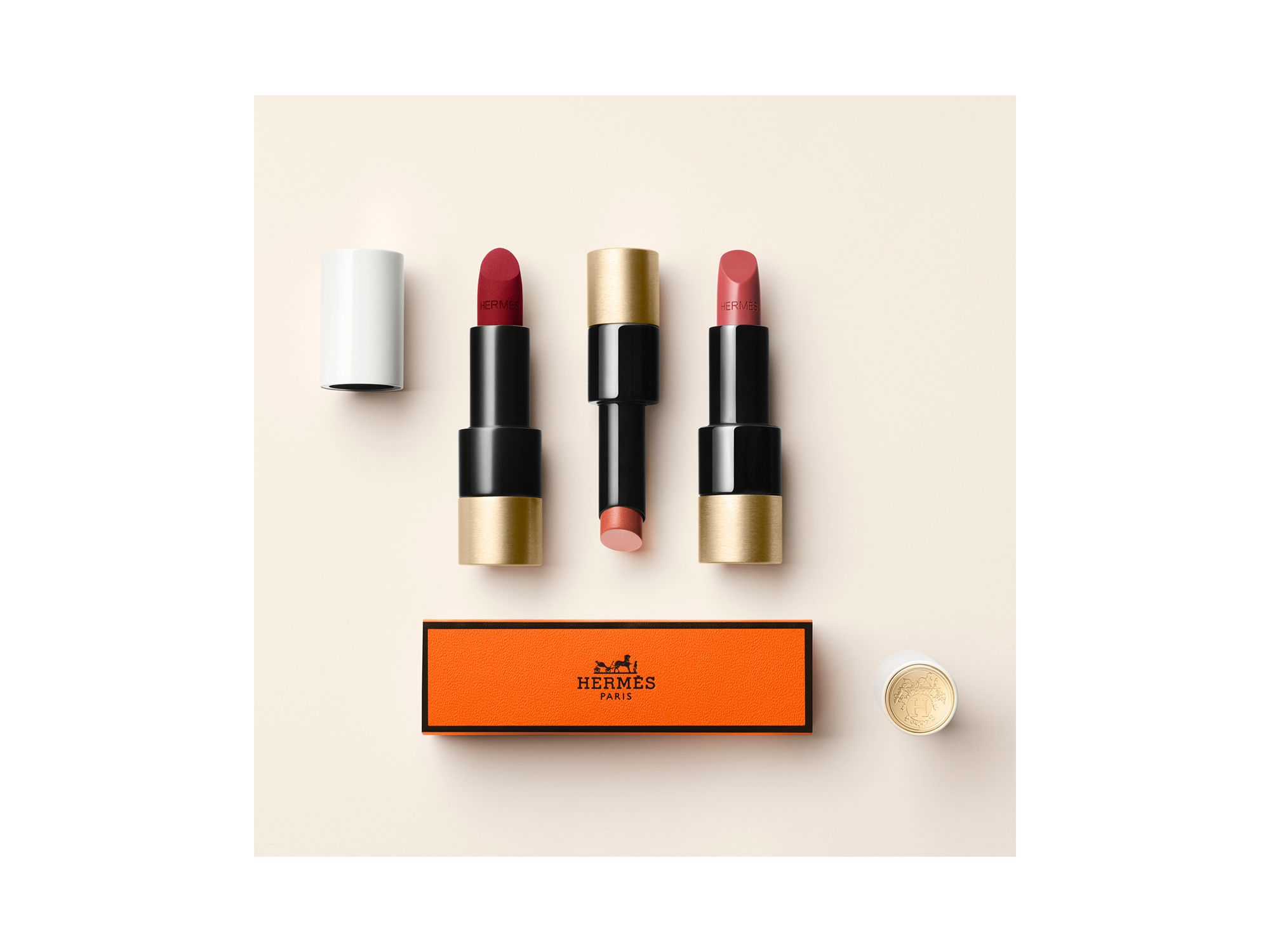 Rouge Hermès Silky Lipstick Shine & Refill — Image 4