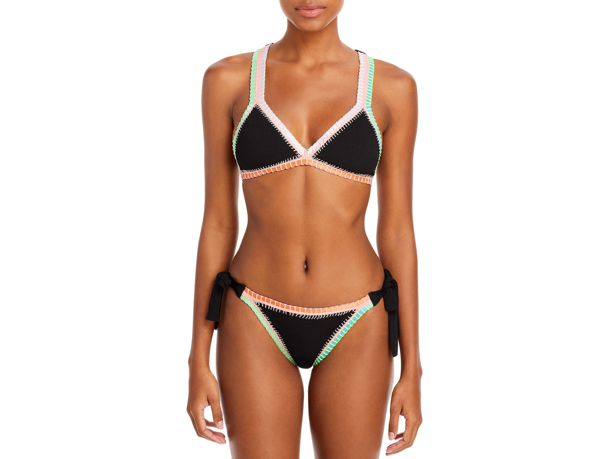 Crochet Trim Bikini Top - Exclusive — Image 3