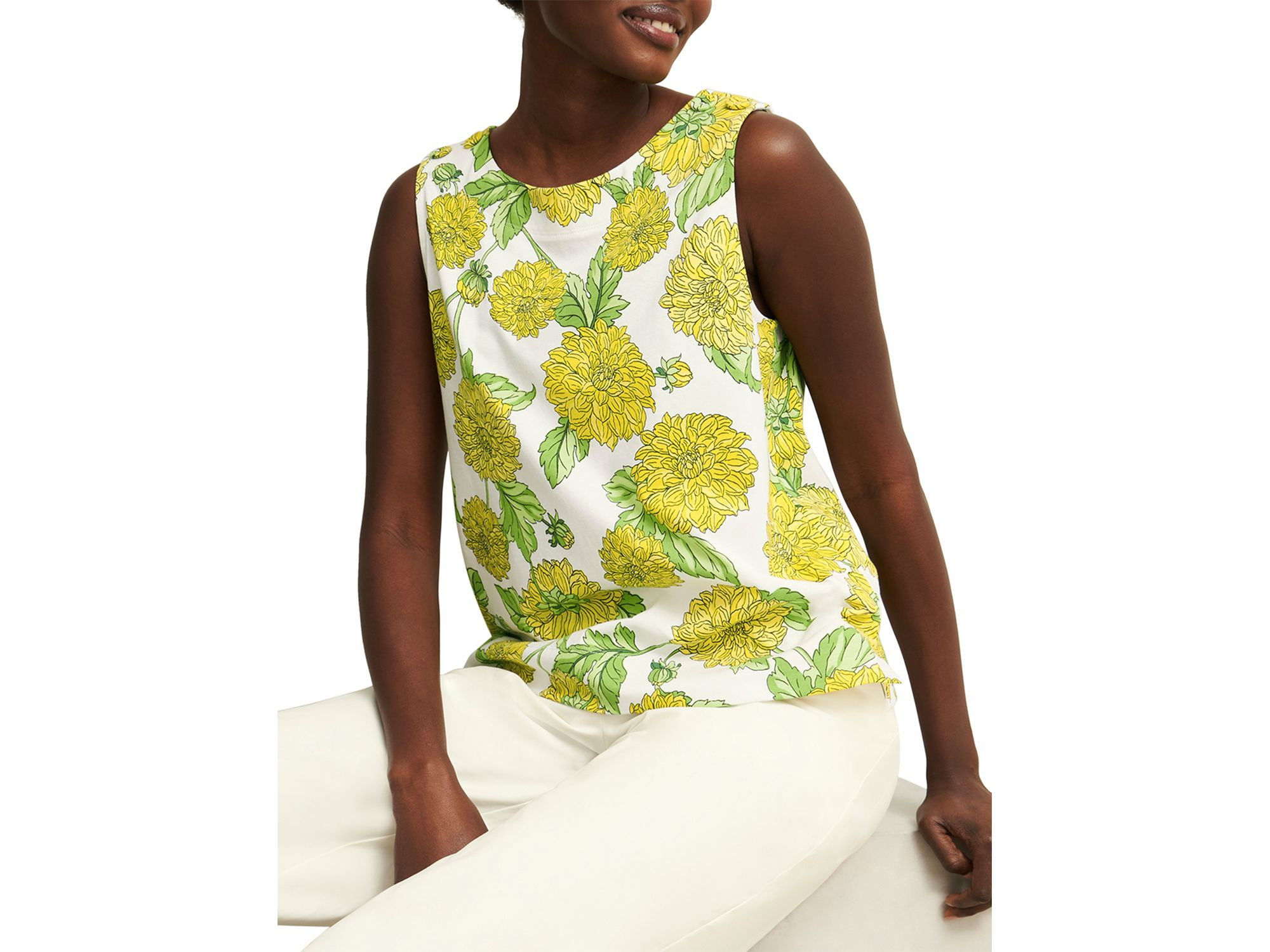 Maddy Printed Tank Top — Image 5