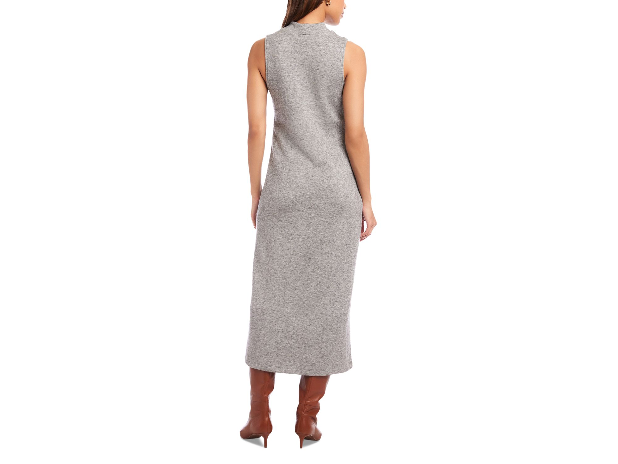 Lauren Button Detail Midi Dress — Image 8