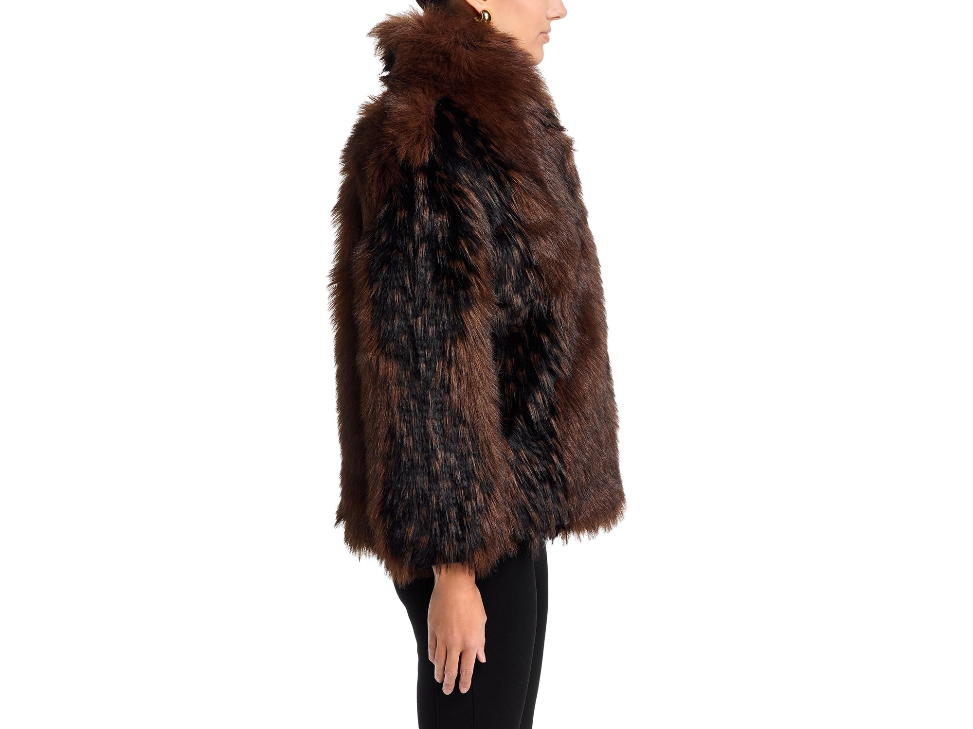 Faux Fur Jacket — Image 5