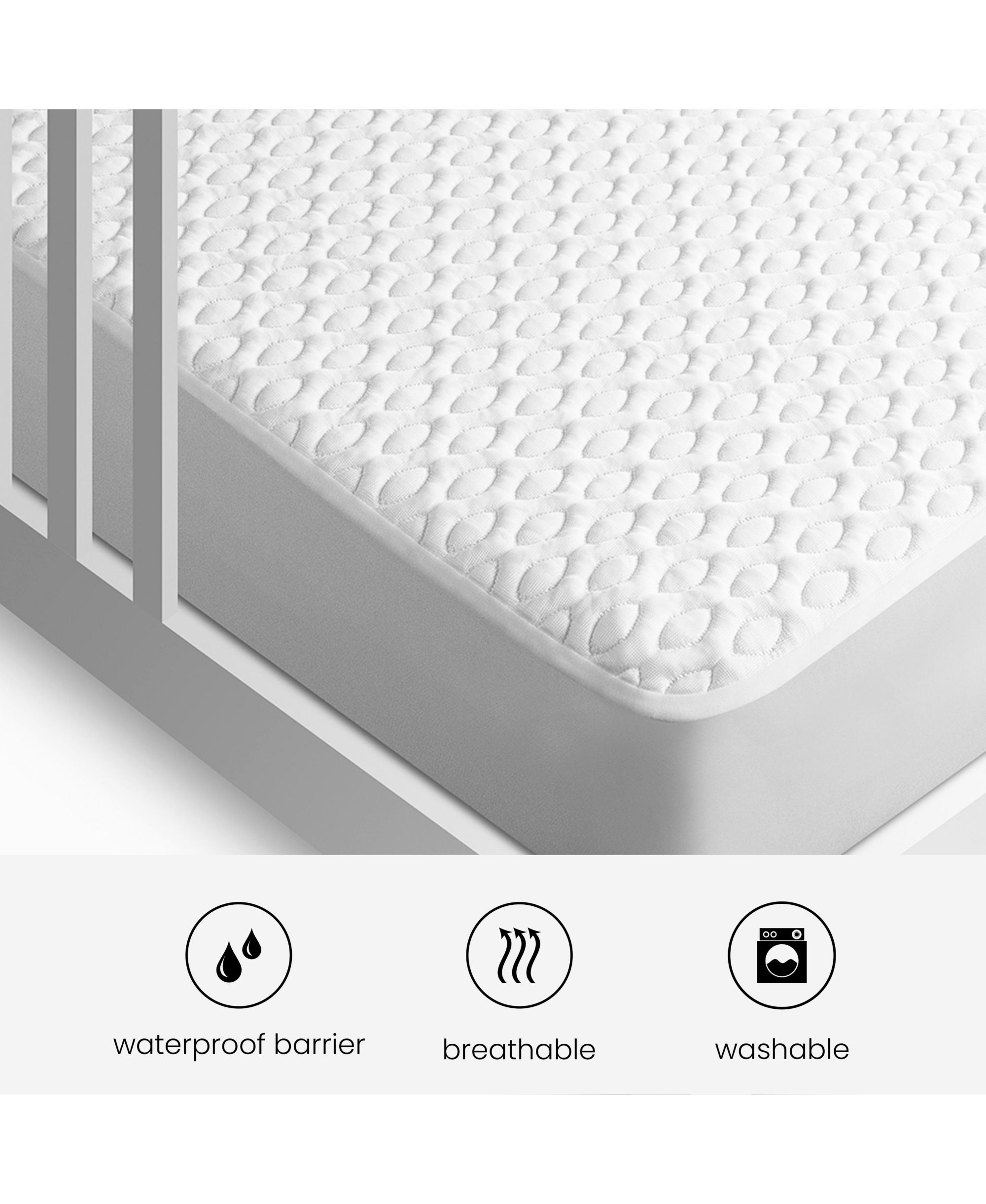 Baby Ver-Tex Performance Crib Mattress Protector — Image 5