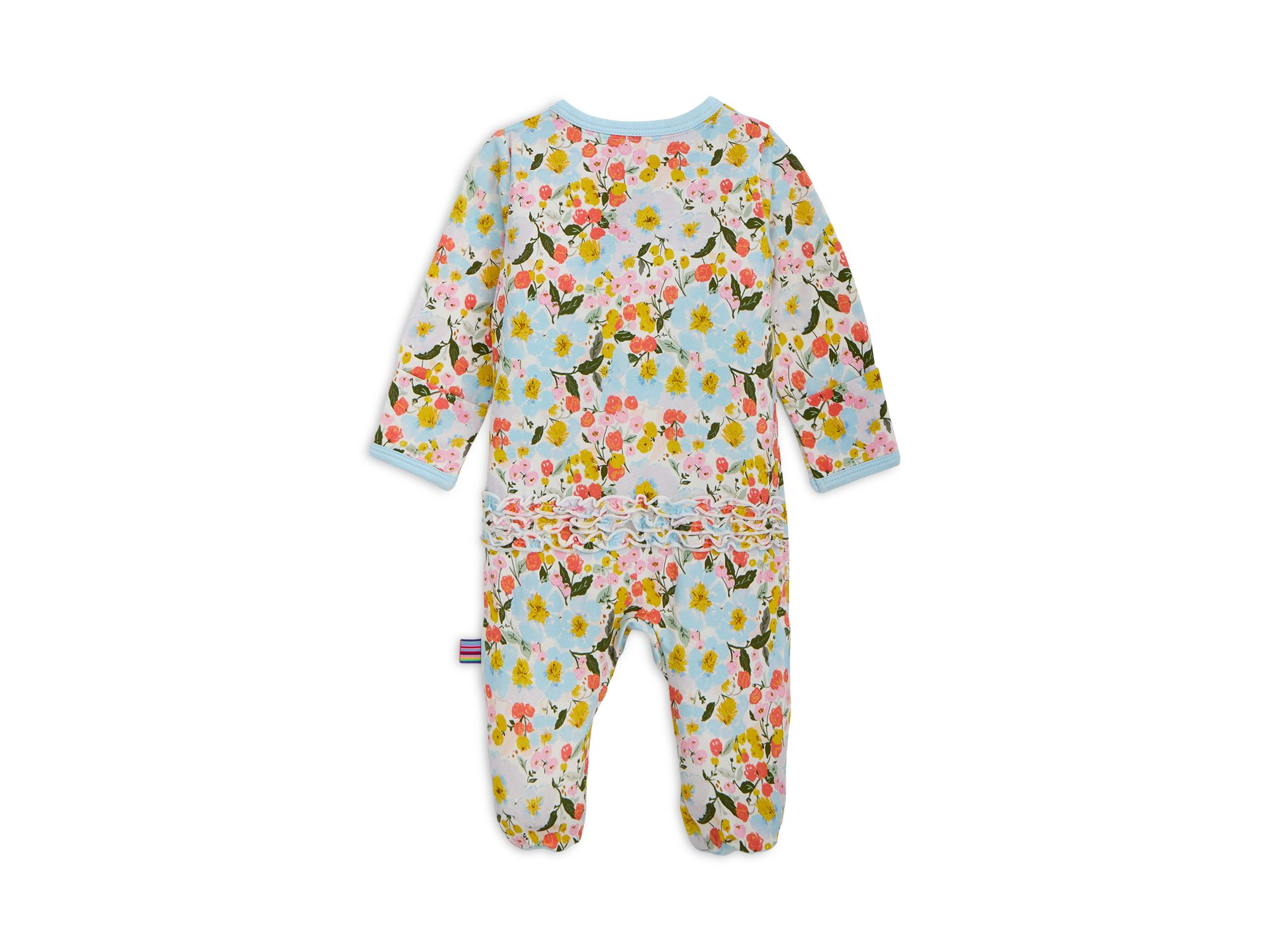 Girls' Seraphina Ruffled Magnetic Footie - Baby — Image 4
