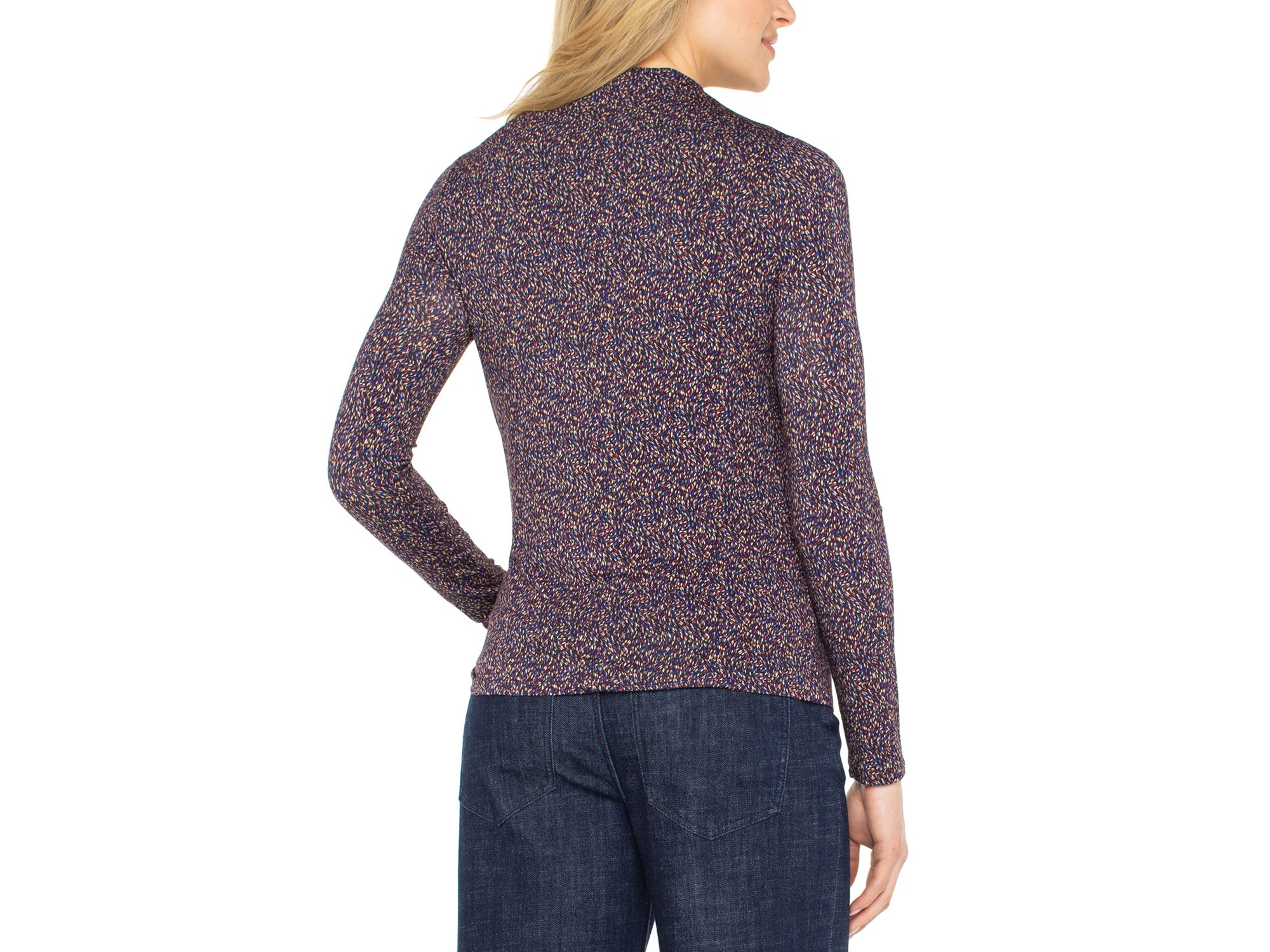 Mock Neck Gathered Top — Image 3