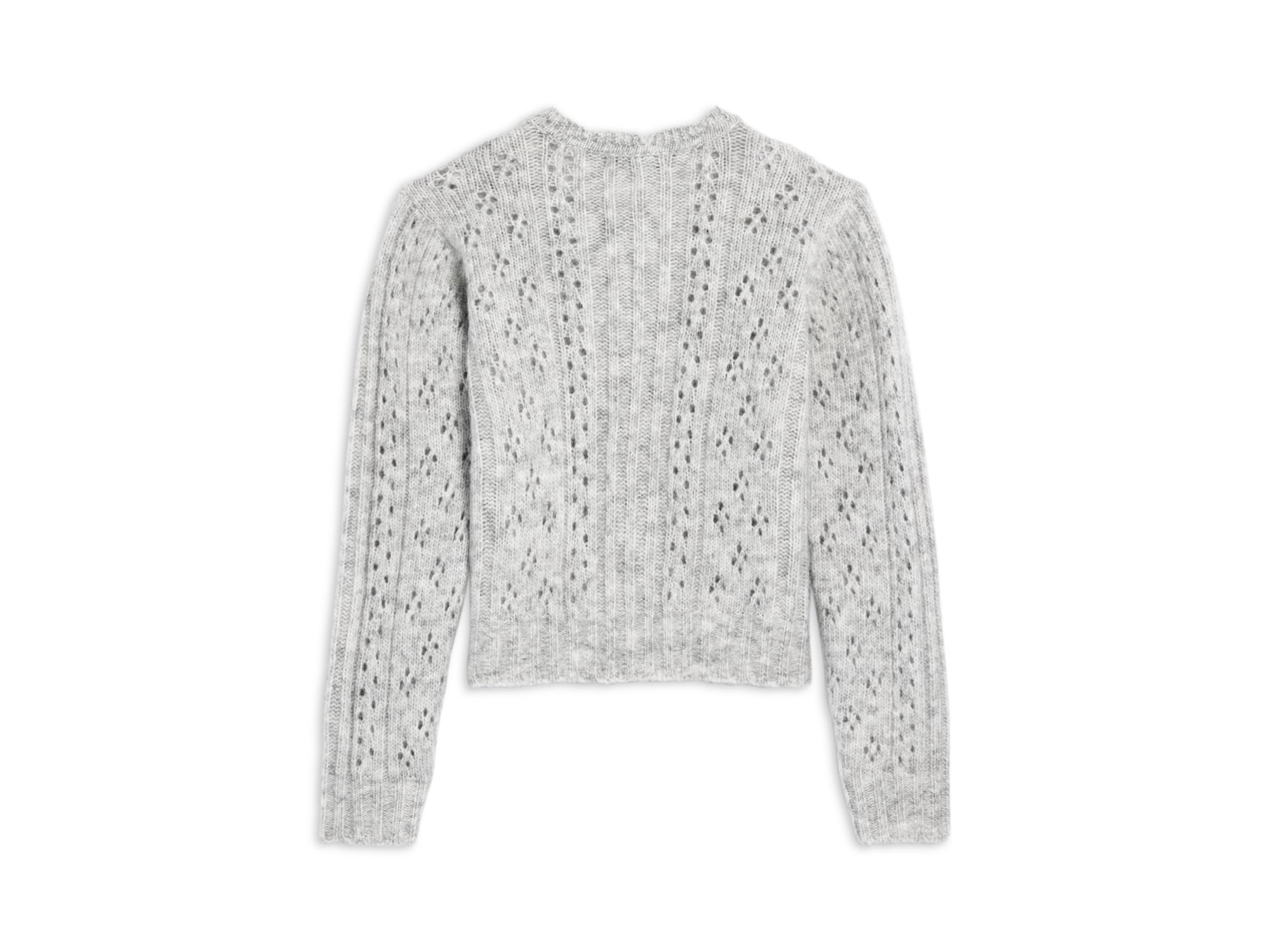 Girls' Bjarnros Long Sleeve Crewneck Cardigan, Big Kid, Little Kid - Exclusive — Image 3