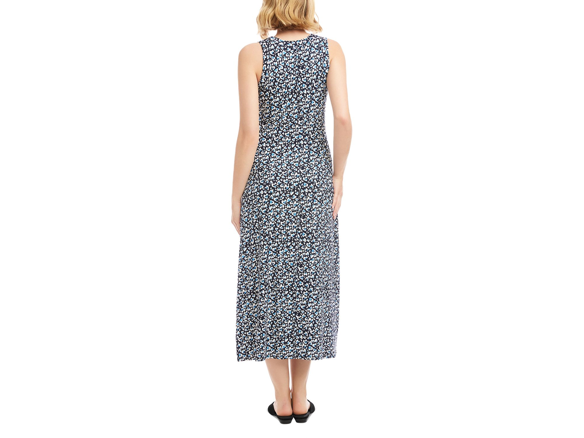 Sleeveless Side Slit Midi Dress — Image 3