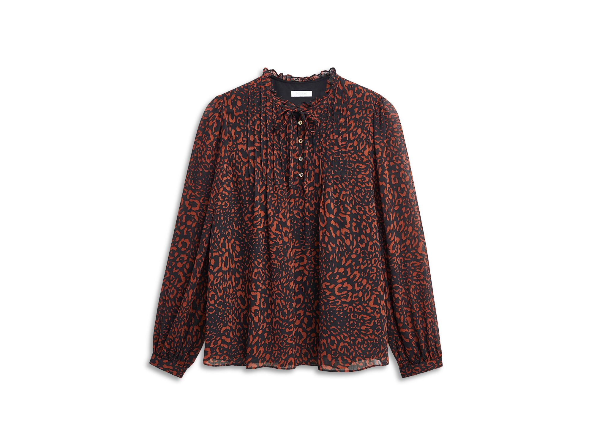 Carolina Ruffled Neck Blouse — Image 5