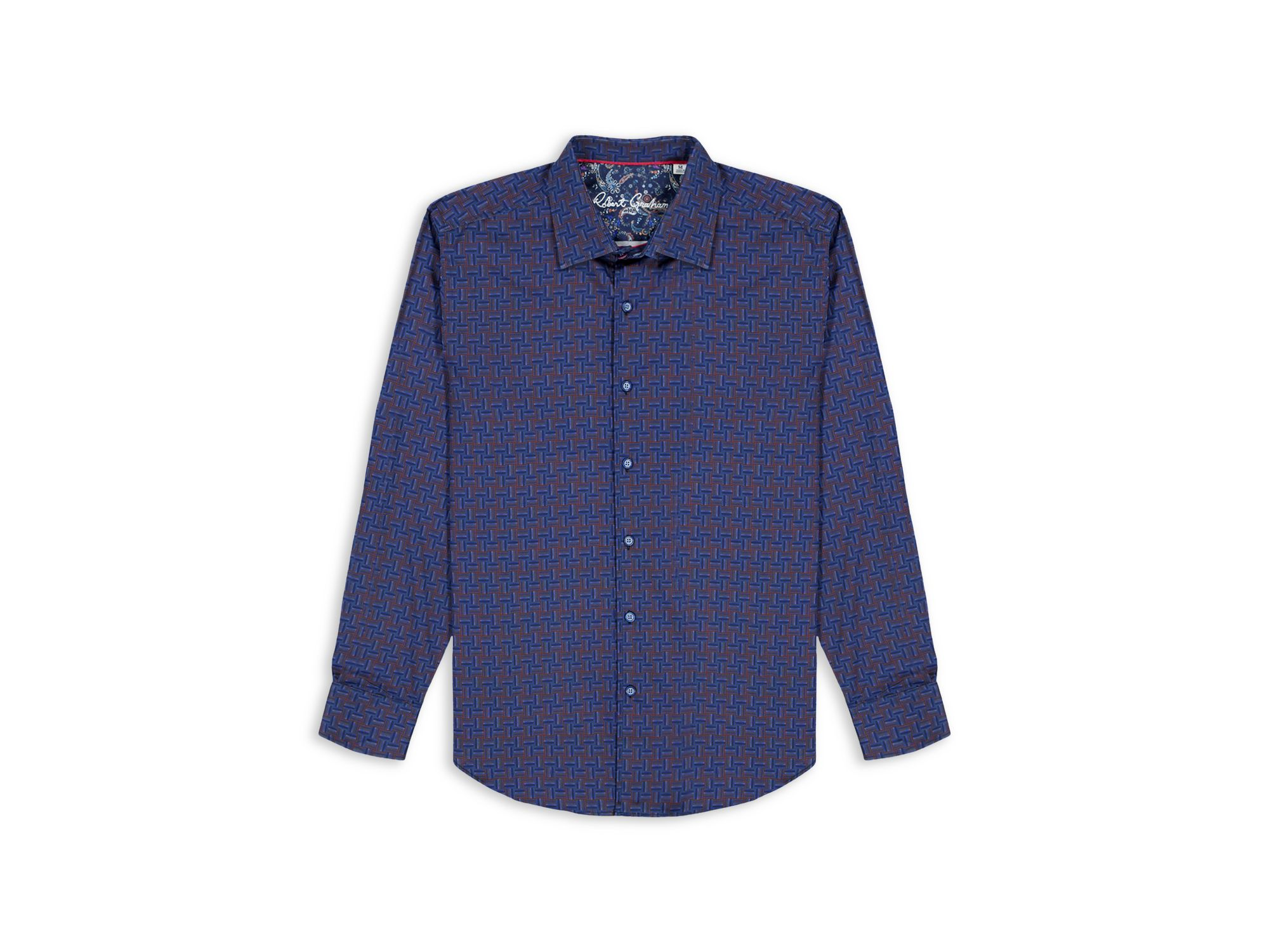 Talbot Cotton Blend Button Down Shirt — Image 4