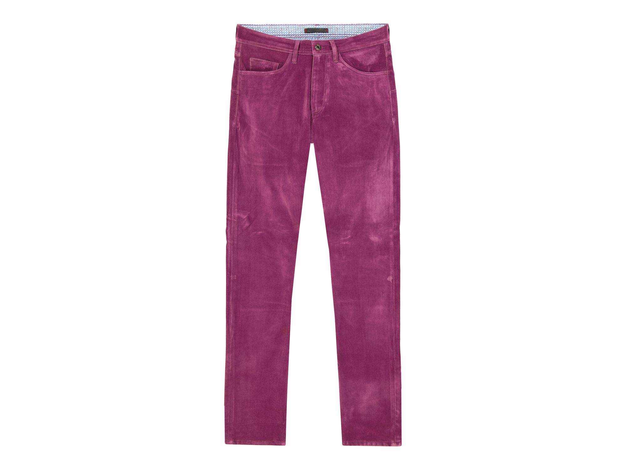 Celestial Straight Fit Velvet Pants — Image 6