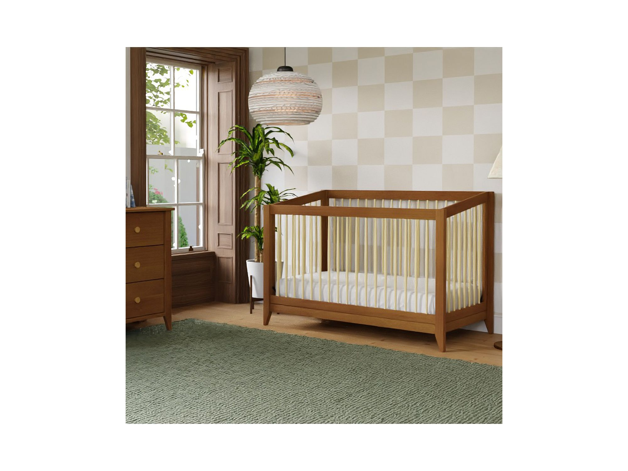 Sprout 4 in 1 Convertible Crib with Toddler Bed Conversion Kit — Image 5