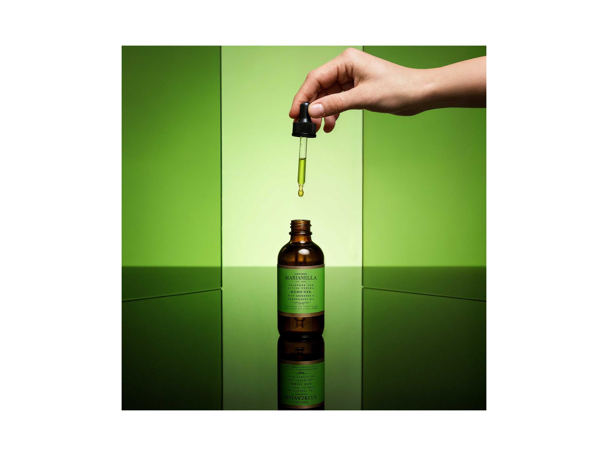 Rosewood & Litsea Cubeba Body Oil 4 oz. — Image 3