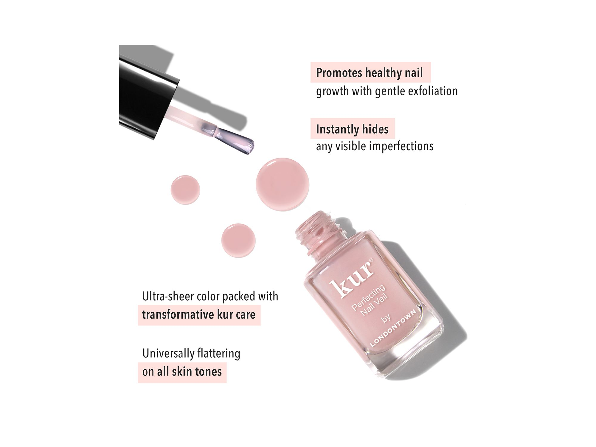 Perfecting Nail Veil 0.4 oz. — Image 4