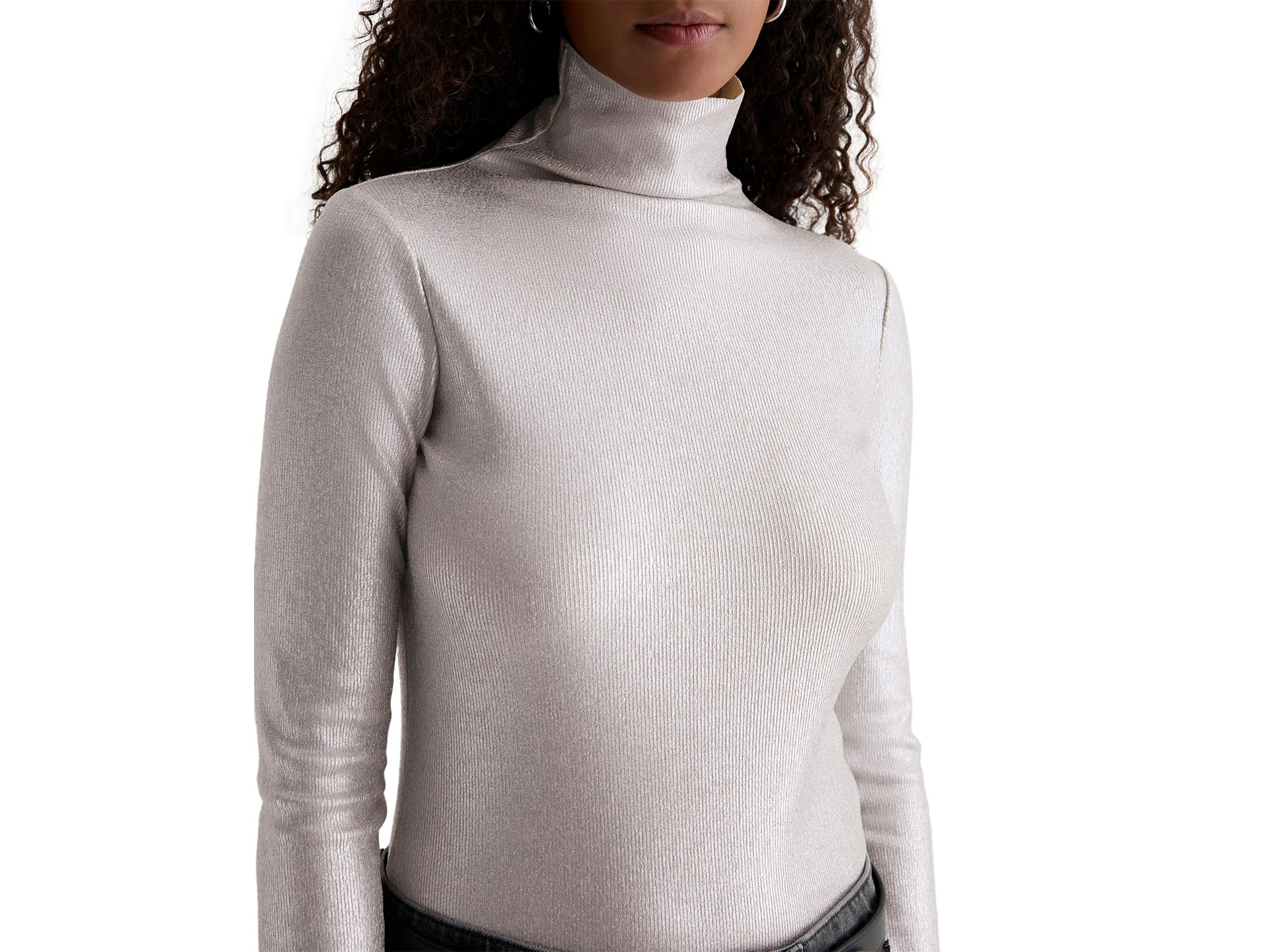 Metallic Turtleneck — Image 3