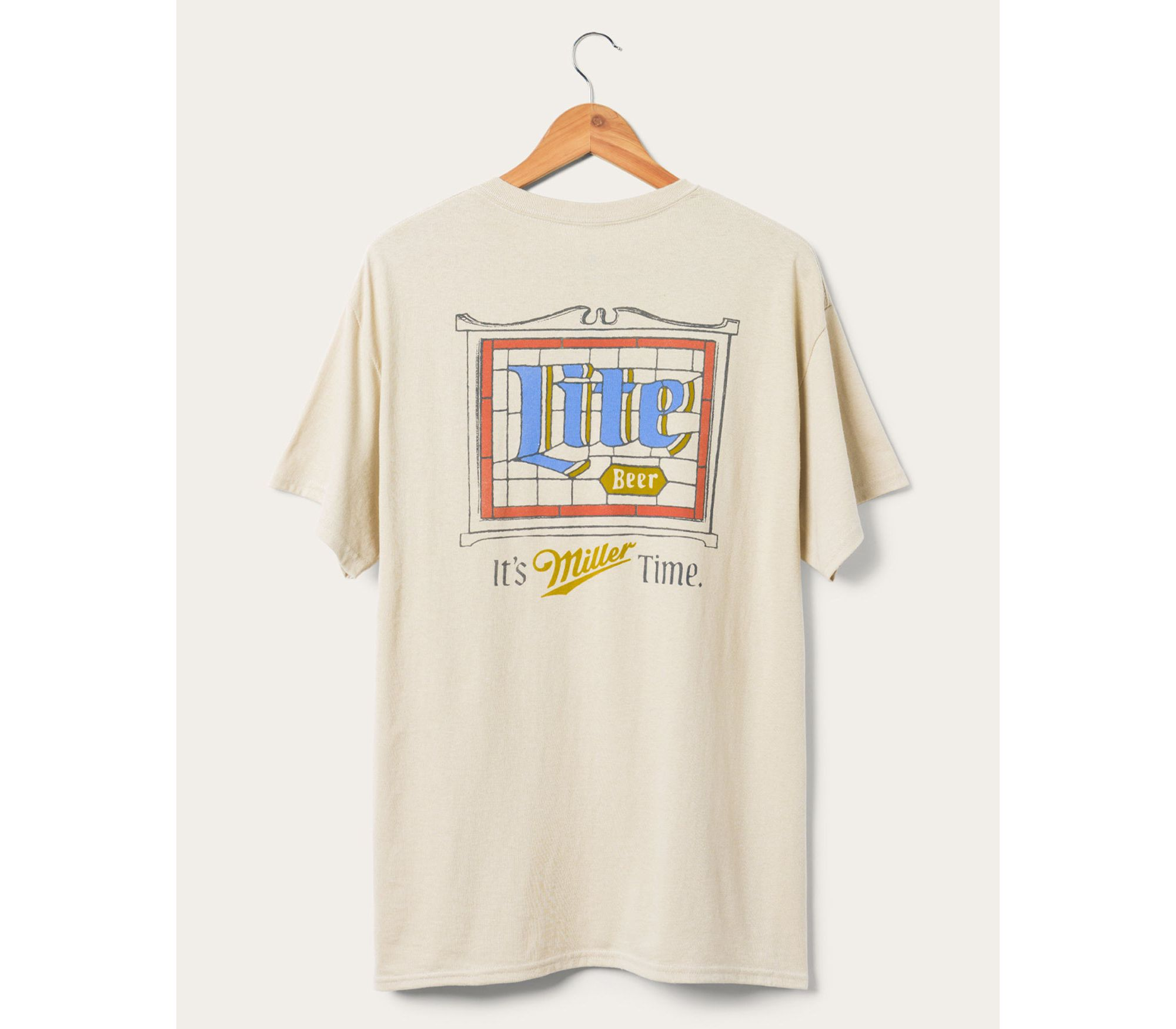 Miller Lite Stain Glass Flea Market Tee — Image 5