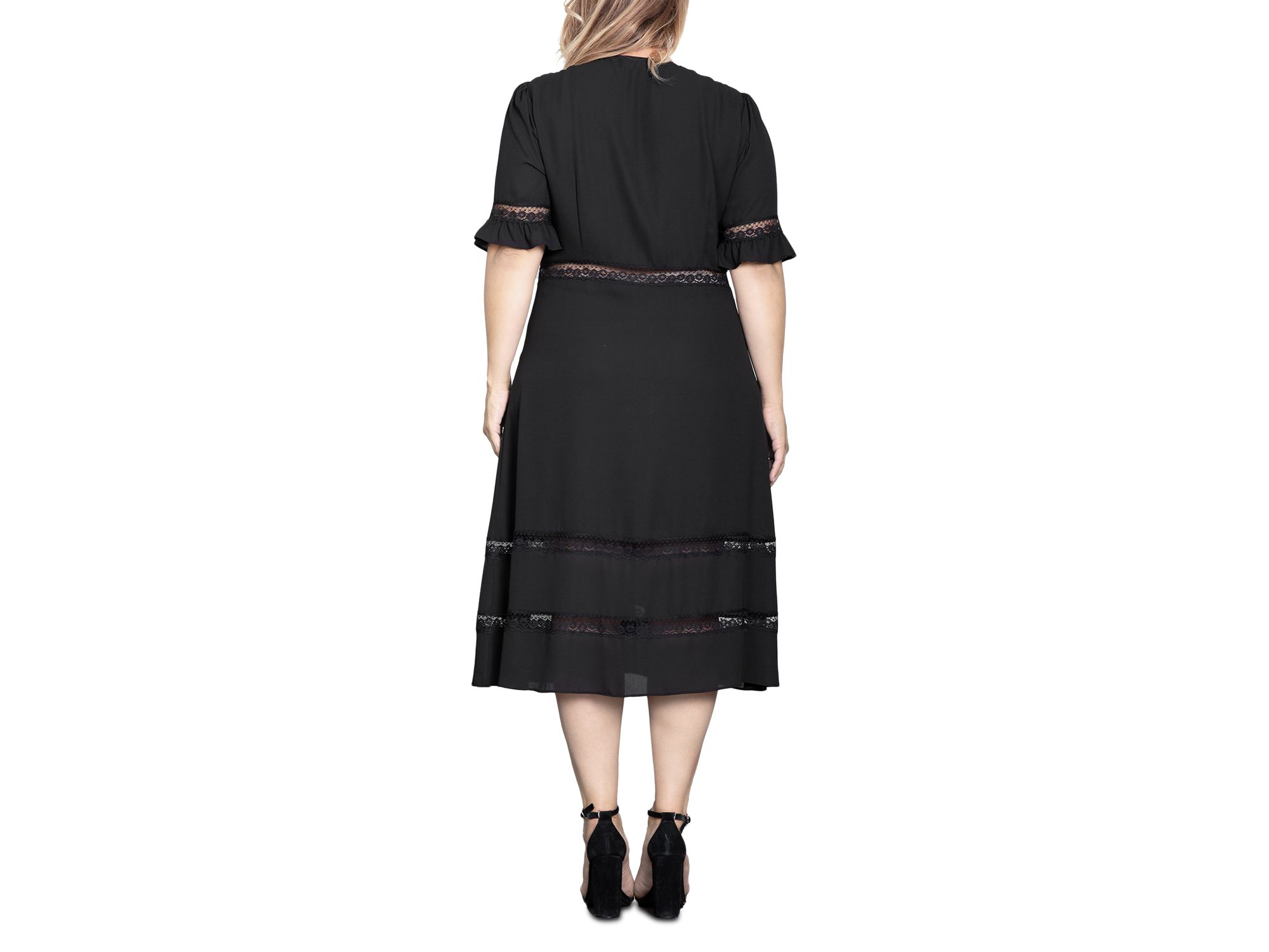 Button Front Midi Dress — Image 4