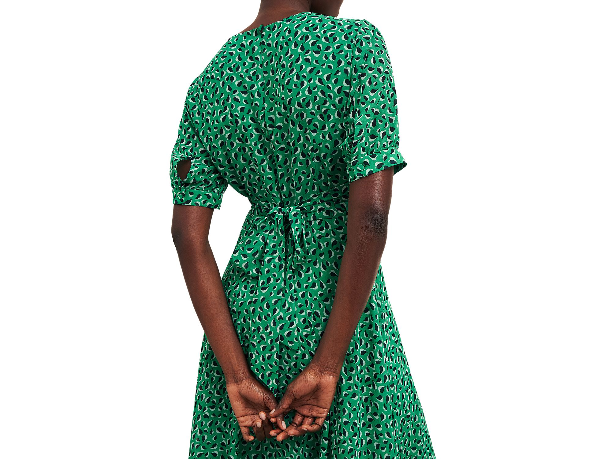 Bridget Printed Midi Dress — Image 4