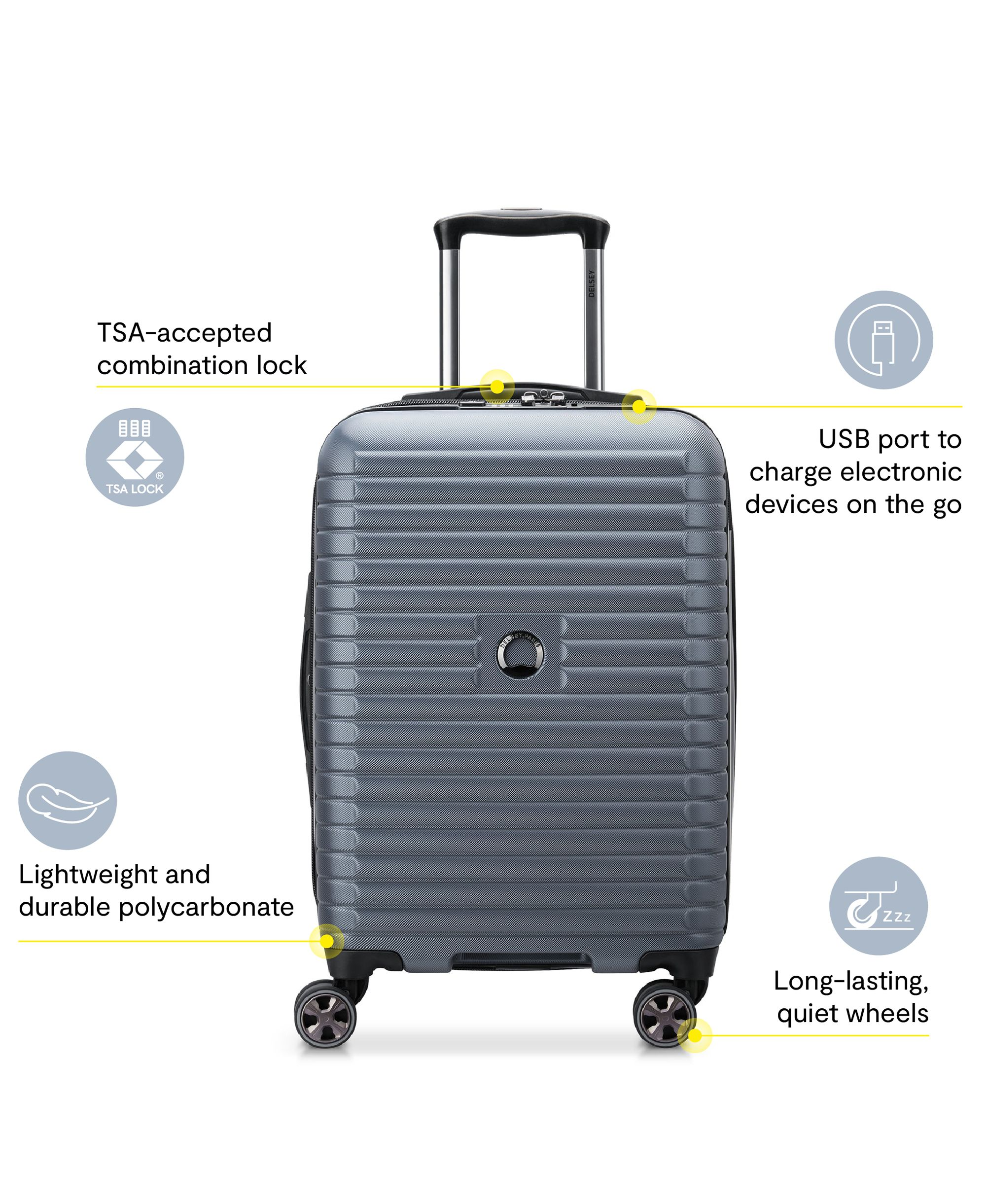 Cruise 3.0 Carry On Expandable Spinner Suitcase — Image 11