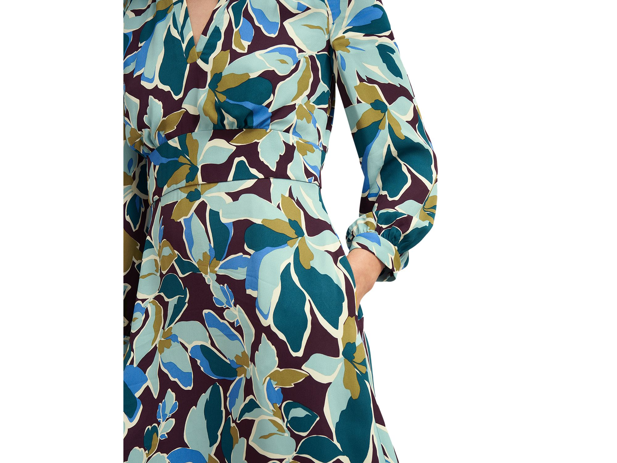 Lea Printed Midi Dress — Image 3