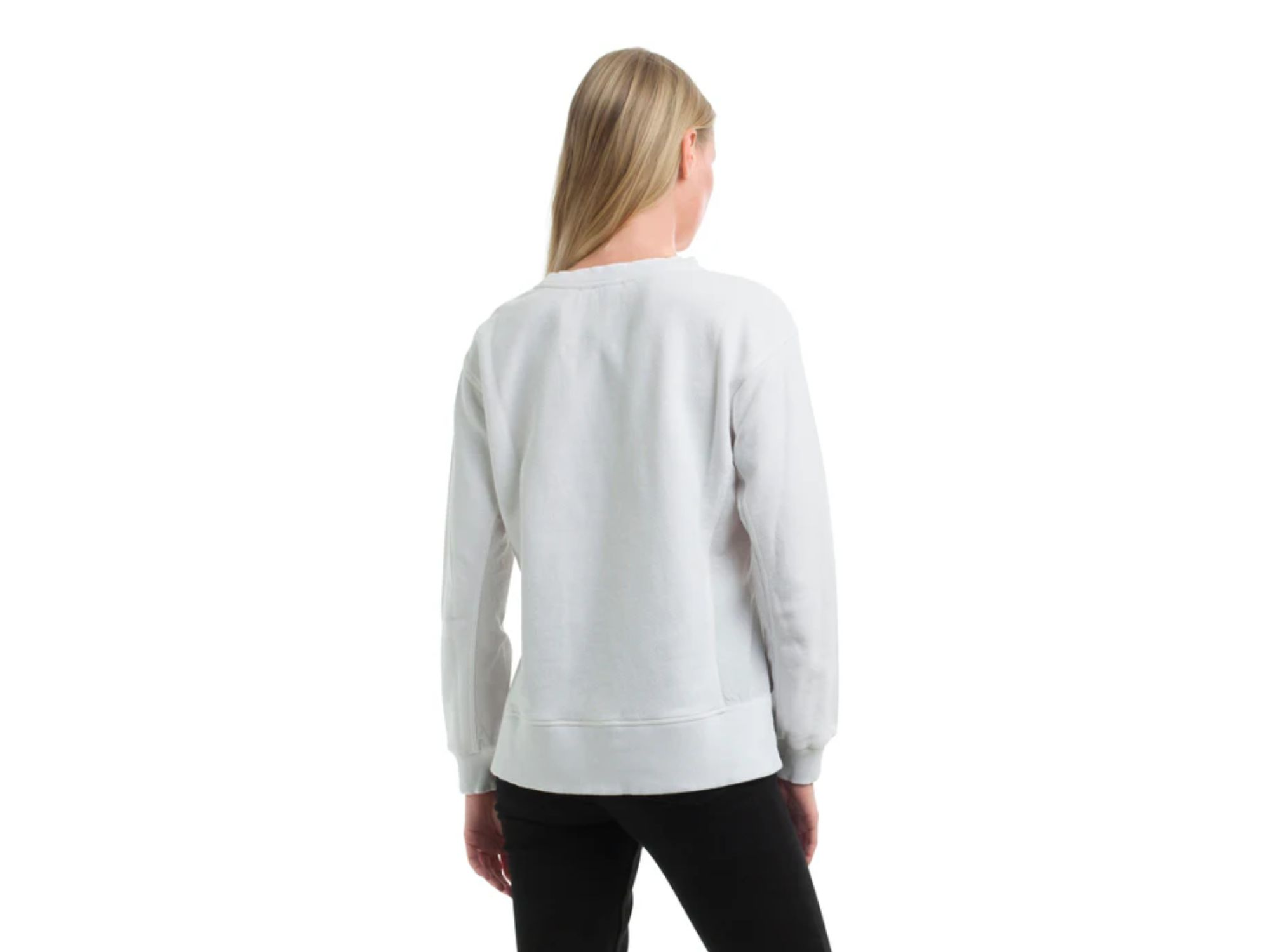Side Panel Woven Mix Sweatshirt — Image 3