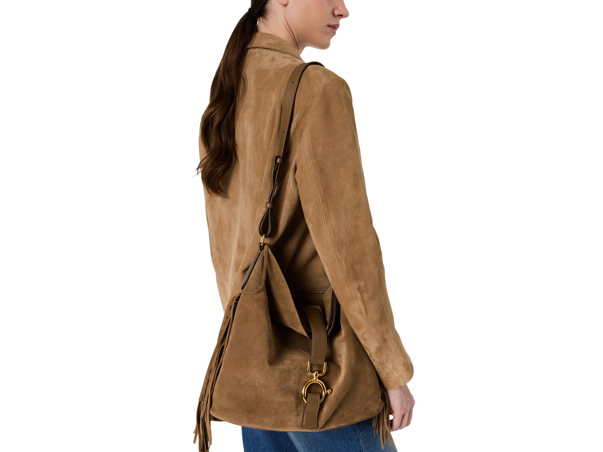 Taely Suede Blazer — Image 3