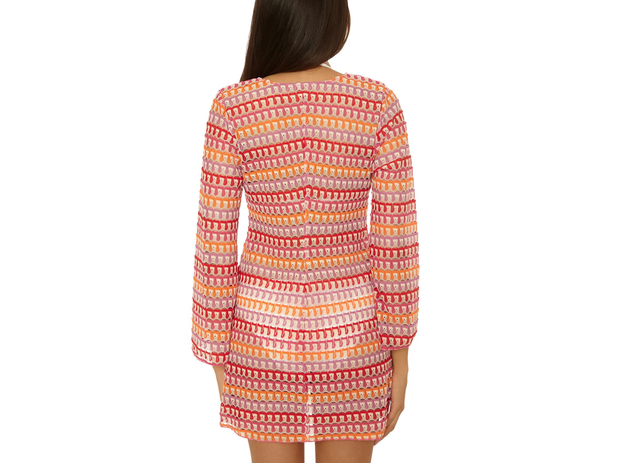 Utopia Crochet Tunic Swim Cover-Up — Image 5