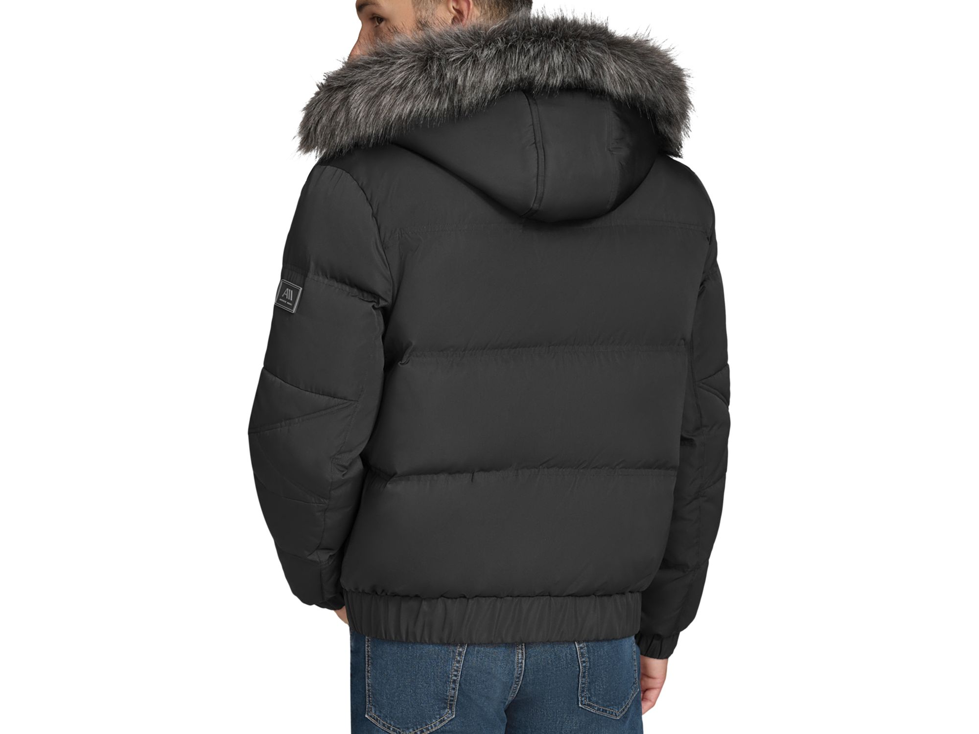 Lithgow Bomber Jacket with Removable Hood — Image 5