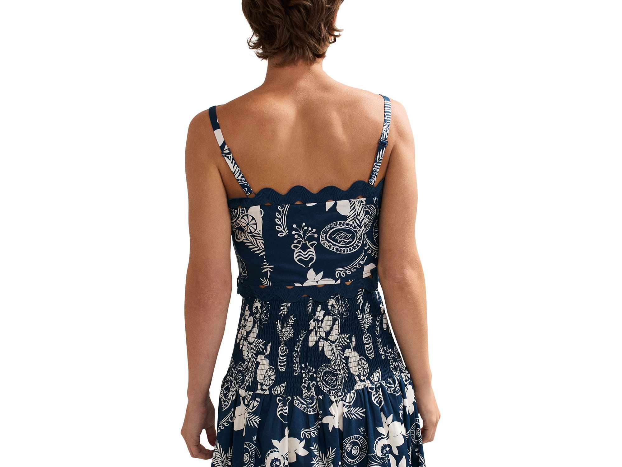 Evalina Print Top — Image 4