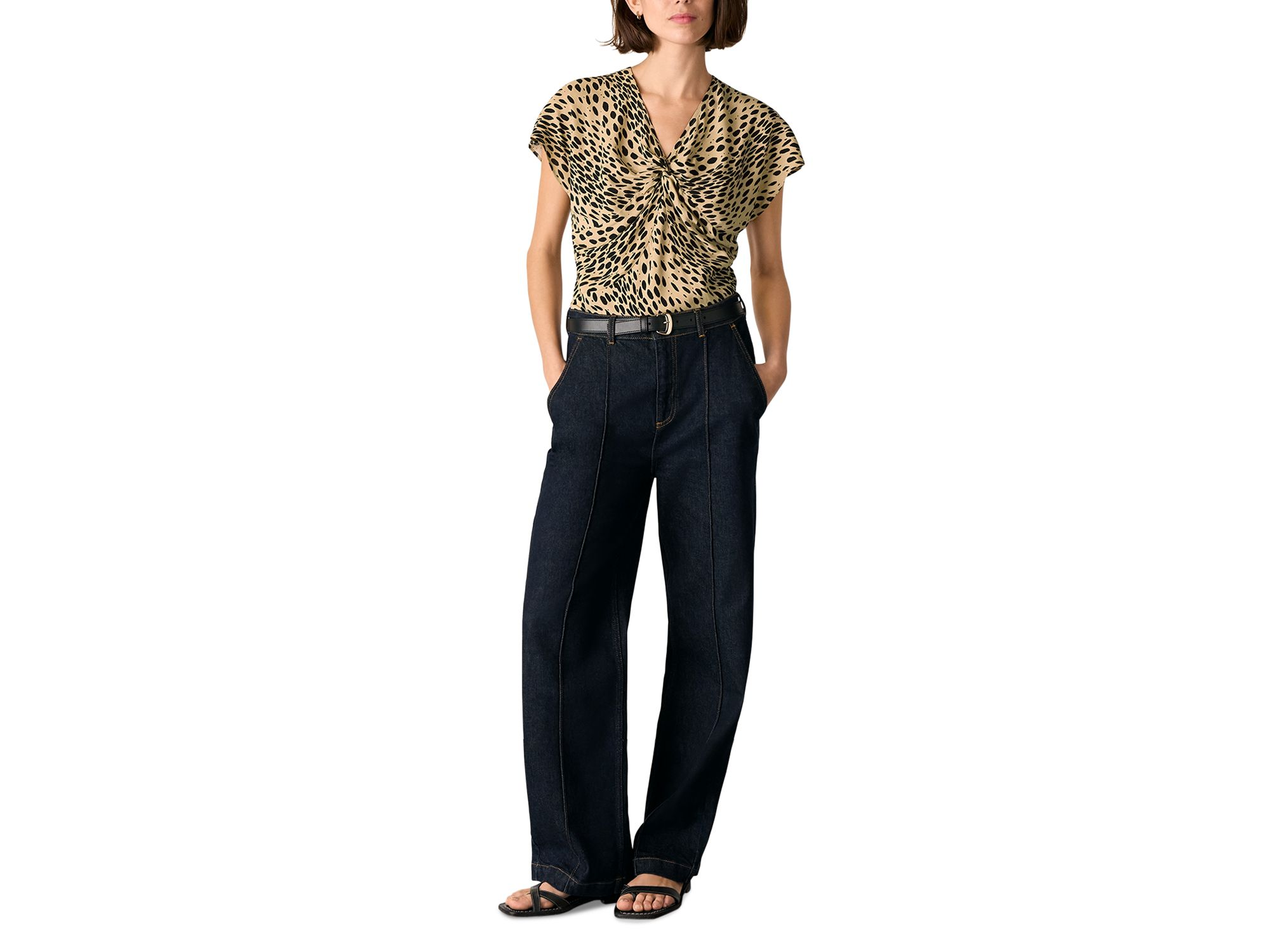 Animal Spot Printed Blouse — Image 5