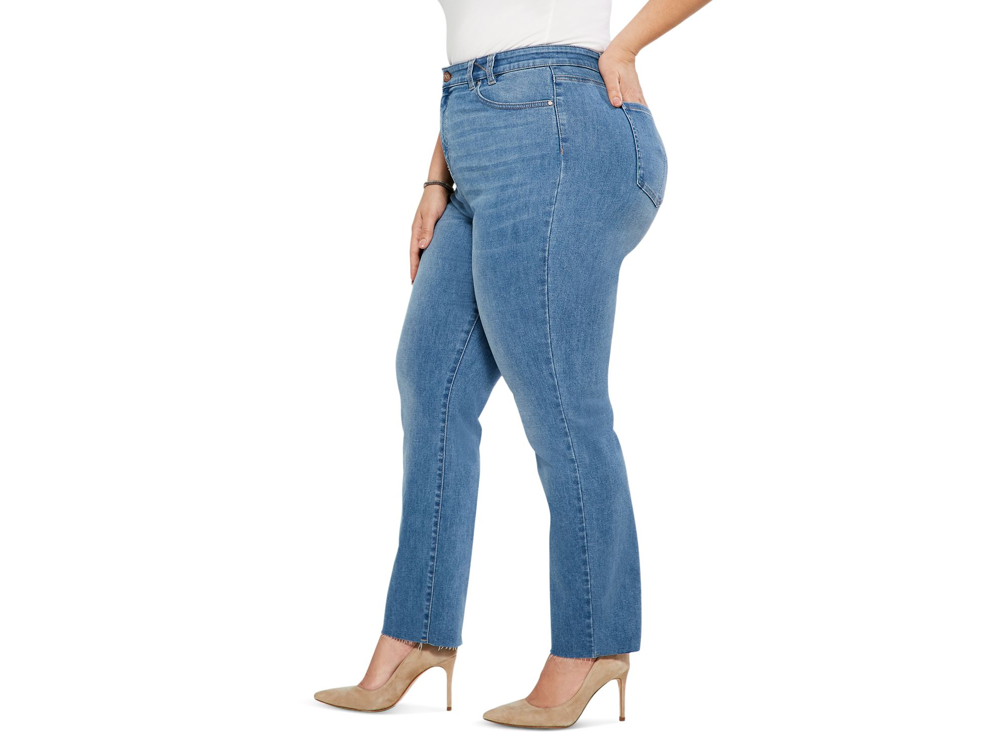 Mid Rise Ankle Jeans in Horizon — Image 3