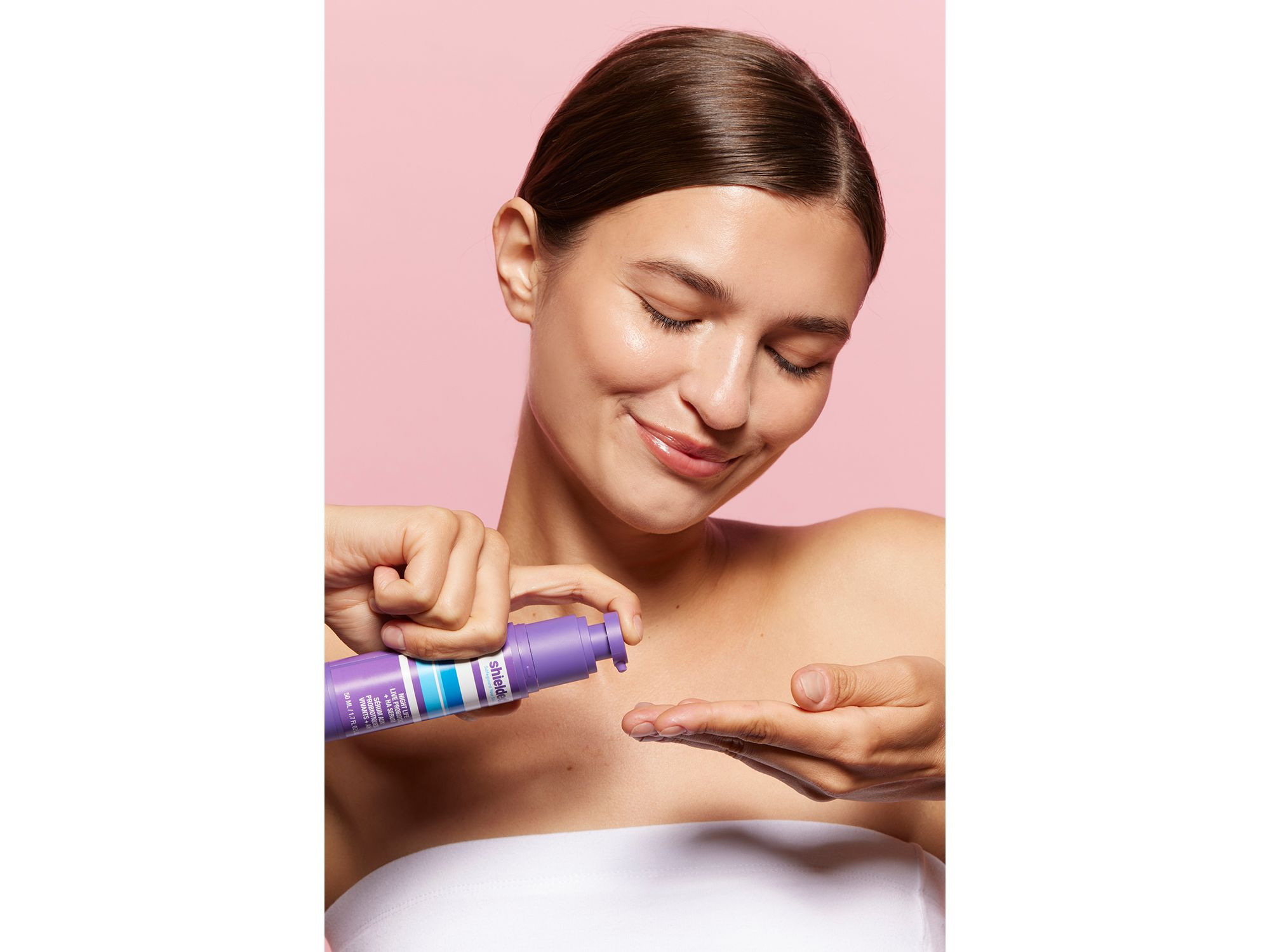 Night Life Live Probiotic + HA Serum 1.7 oz. — Image 3