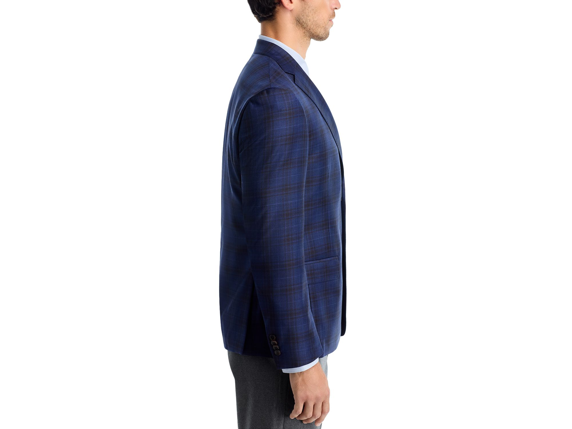 Plaid Regular Fit Sport Coat - Exclusive — Image 5