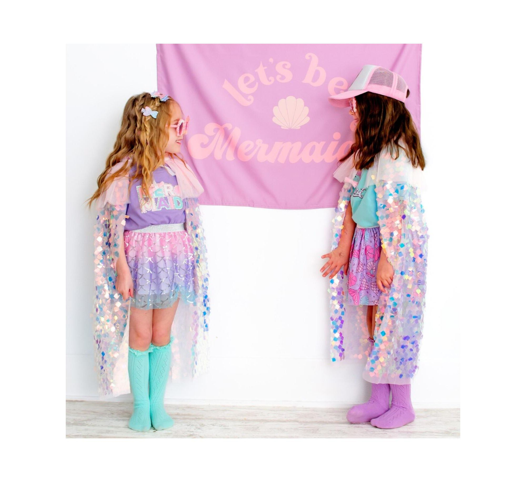 Girls' Mermaid Splash Tutu - Baby, Little Kid — Image 3