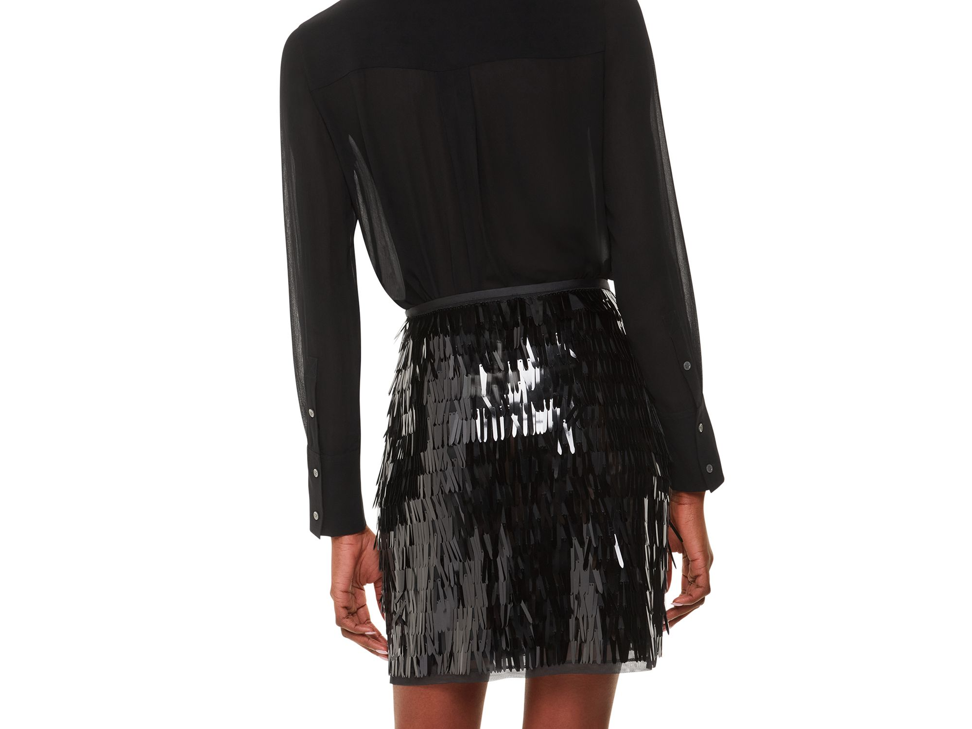 Sword Sequin Mini Skirt — Image 5