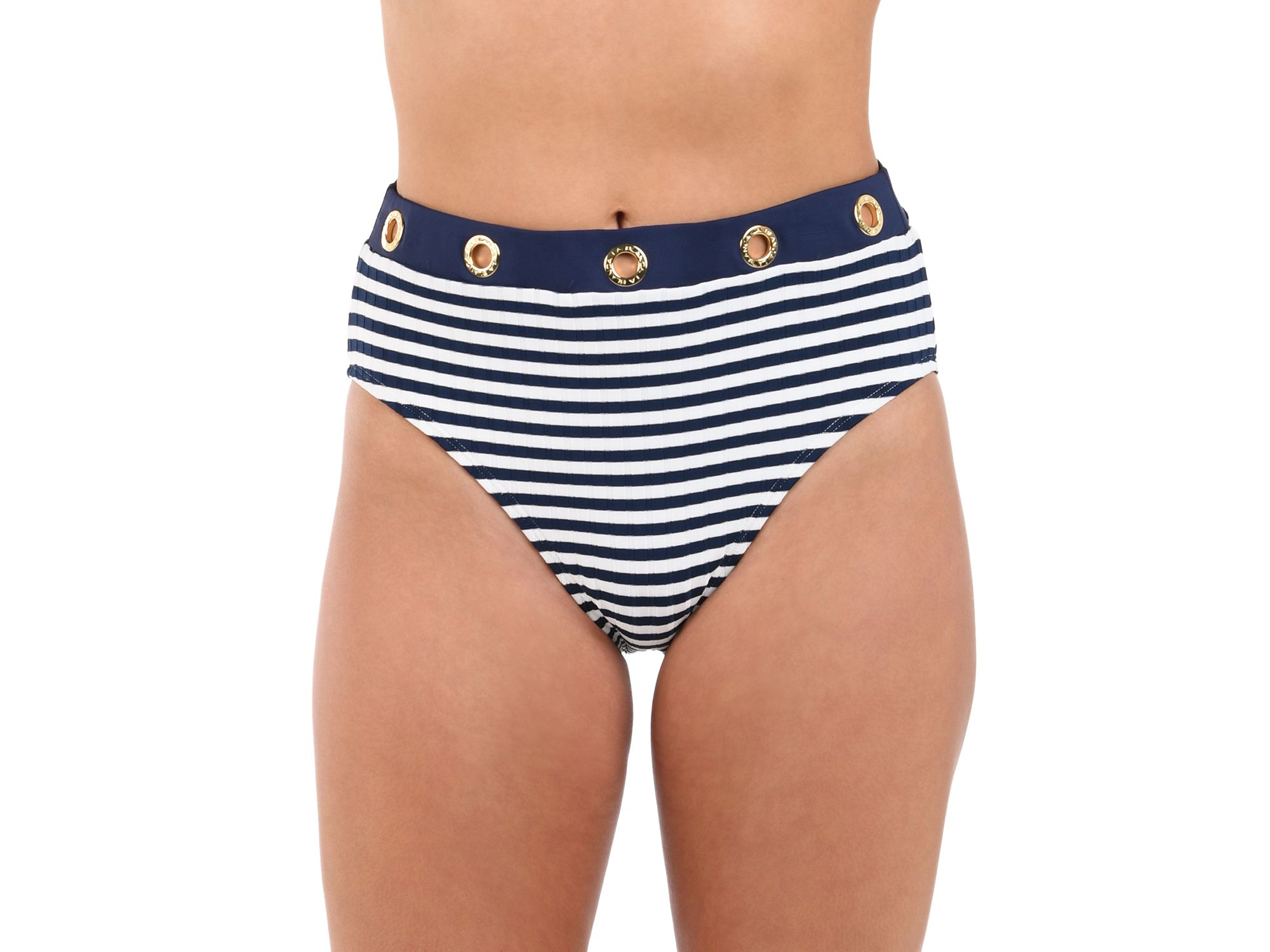 Sail Away Bandeau Bikini Top & High Waist Bikini Bottom — Image 8