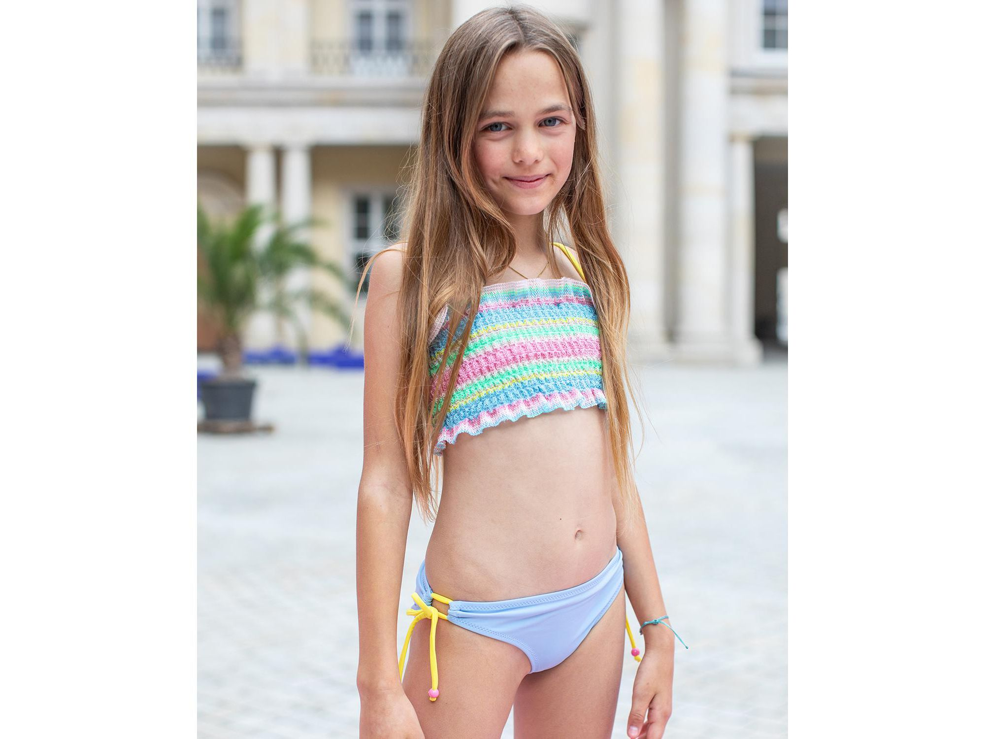 Girls' Sathie Two-Piece Swimsuit - Little Kid, Big Kid — Image 4