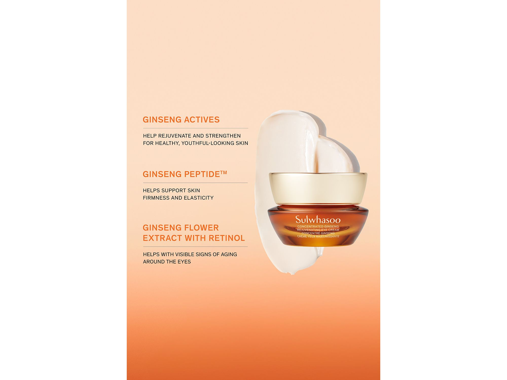 Concentrated Ginseng Rejuvenating Eye Cream 0.5 oz. — Image 10