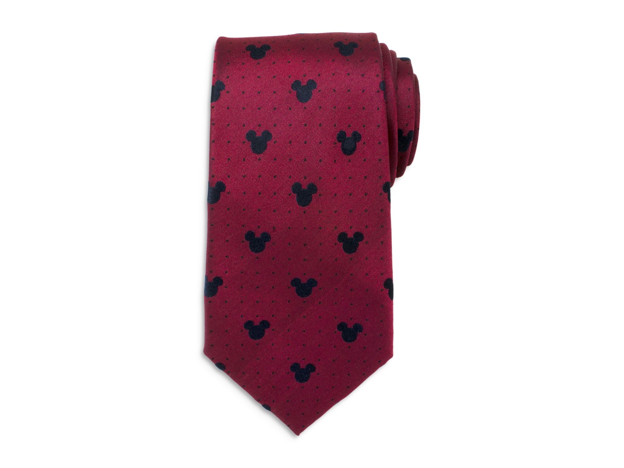 Mickey Mouse Dot Silk Classic Tie — Image 4