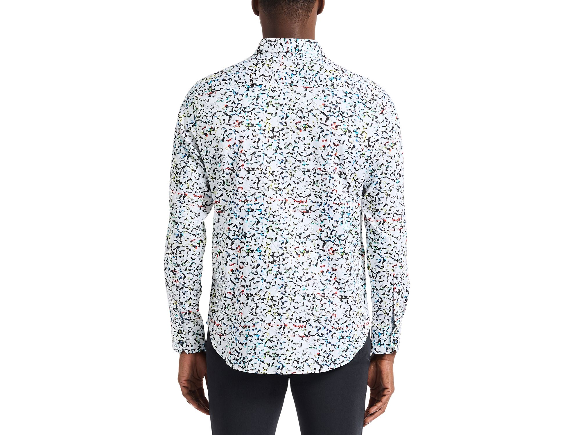 Lazlo Long Sleeve Woven Shirt — Image 3