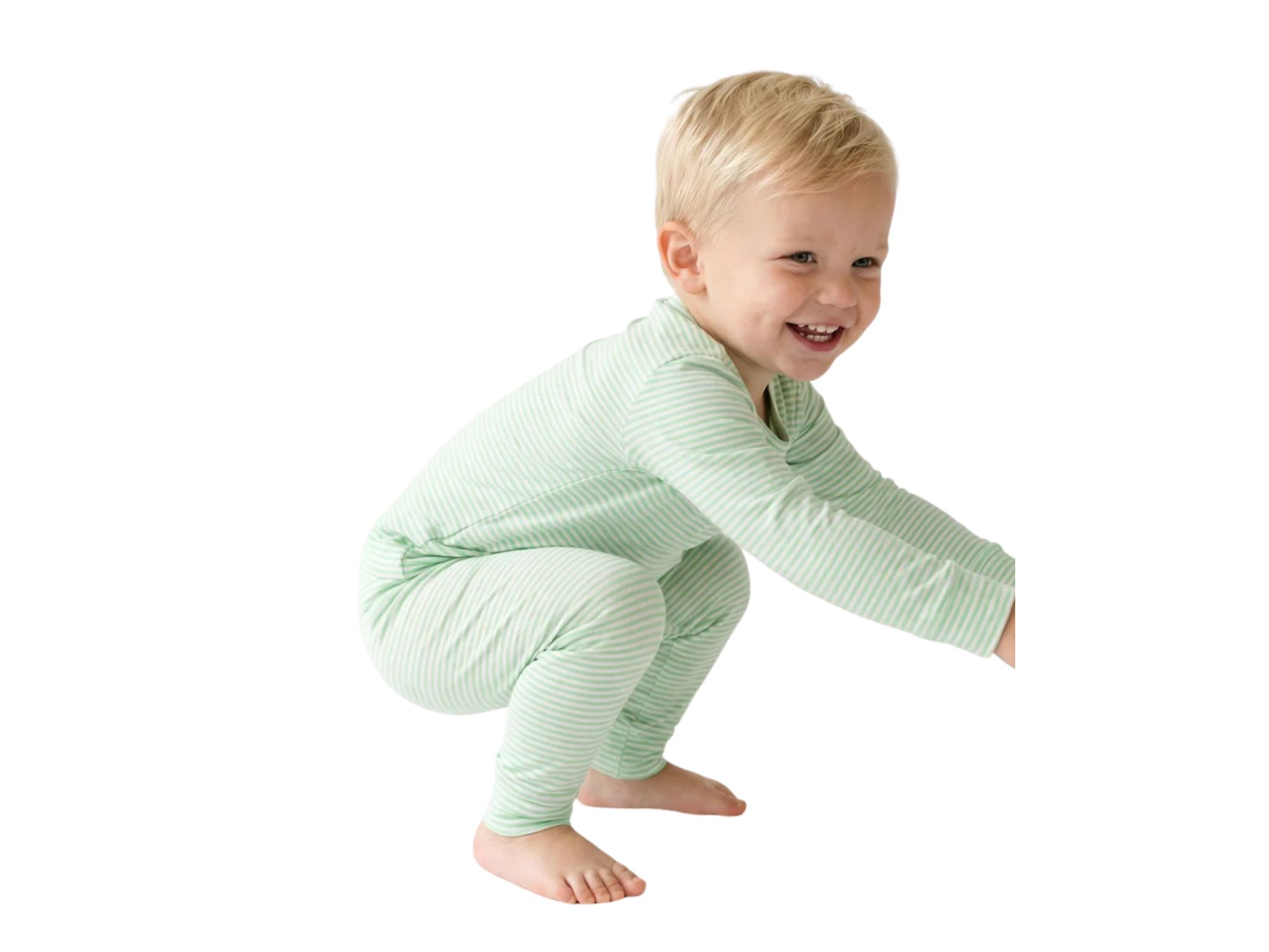 Boys' Pear Stripe Pajama Set - Baby, Little Kid — Image 5