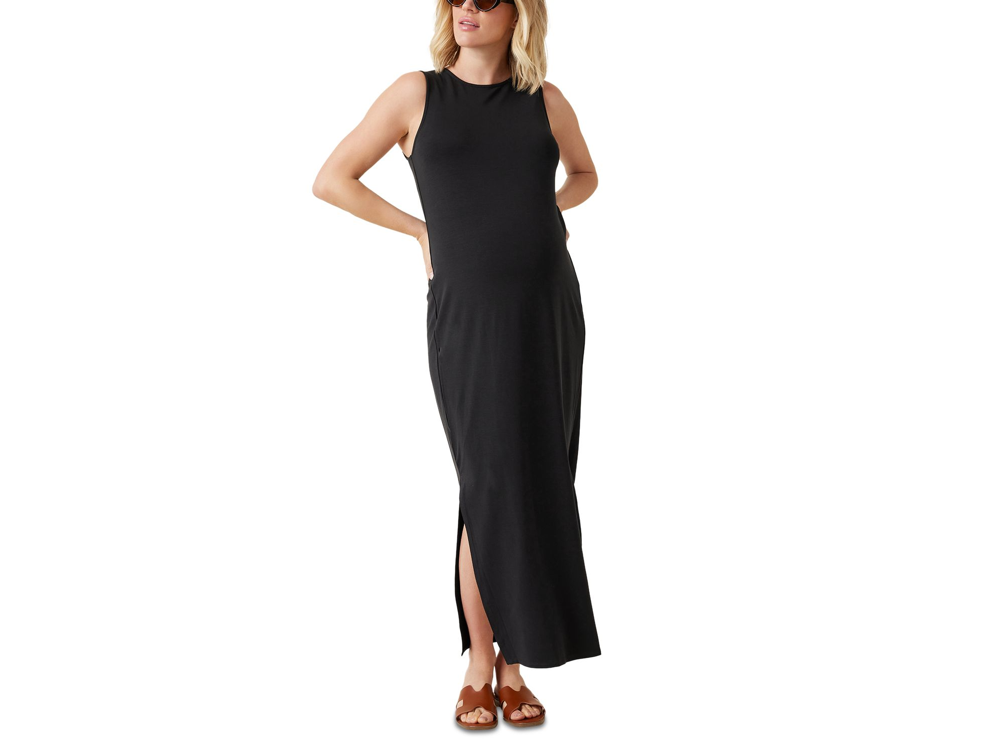 Column Maternity Dress — Image 3