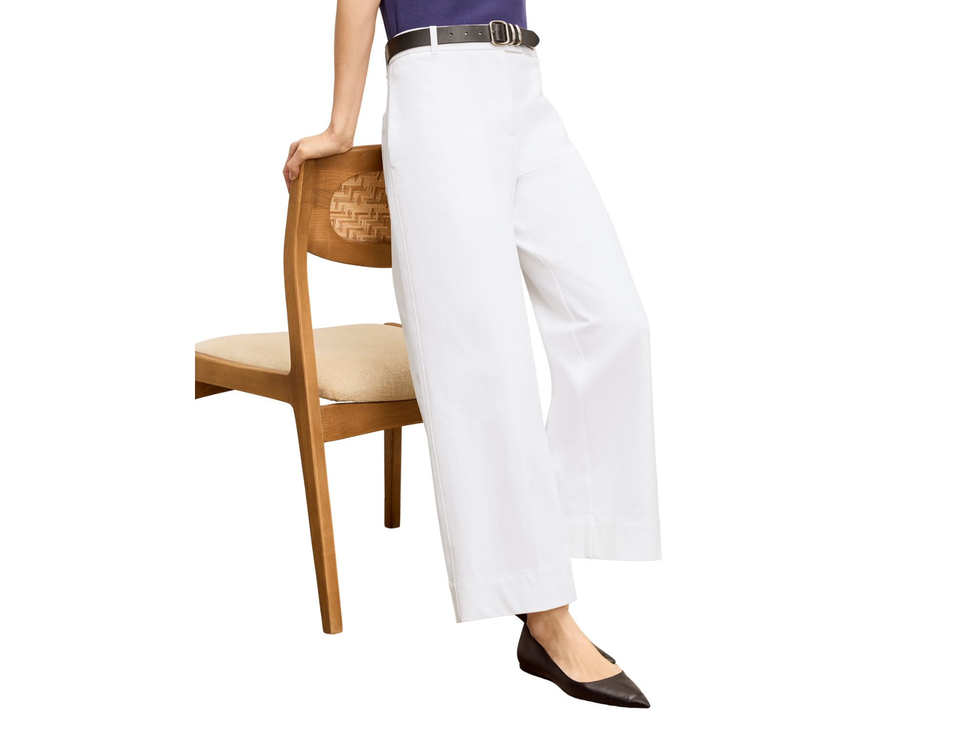 Abby Jean - Eco Better Than Denim Jeans in White Wash — Image 3