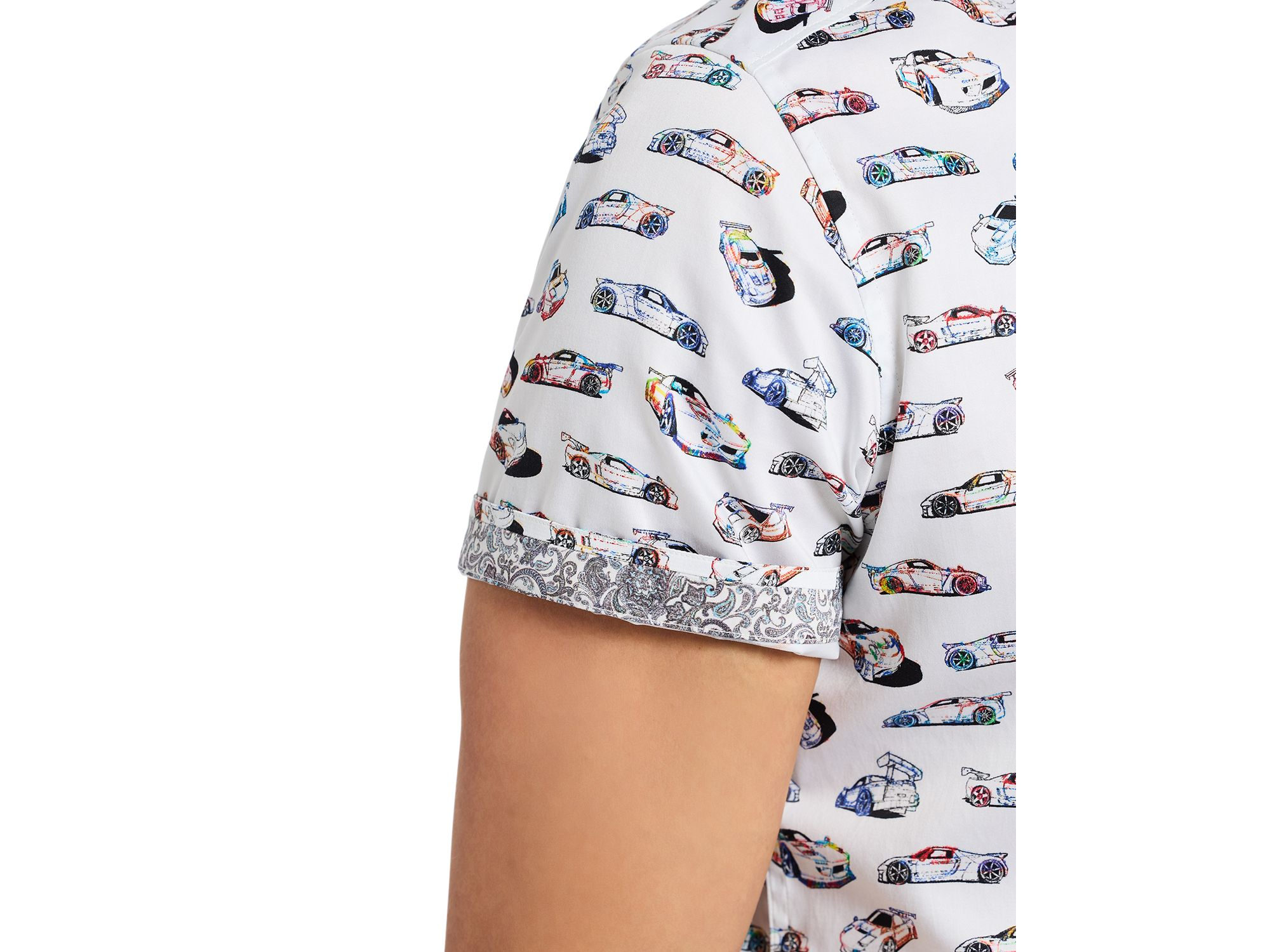 Neon Wheels Button Down Shirt — Image 3