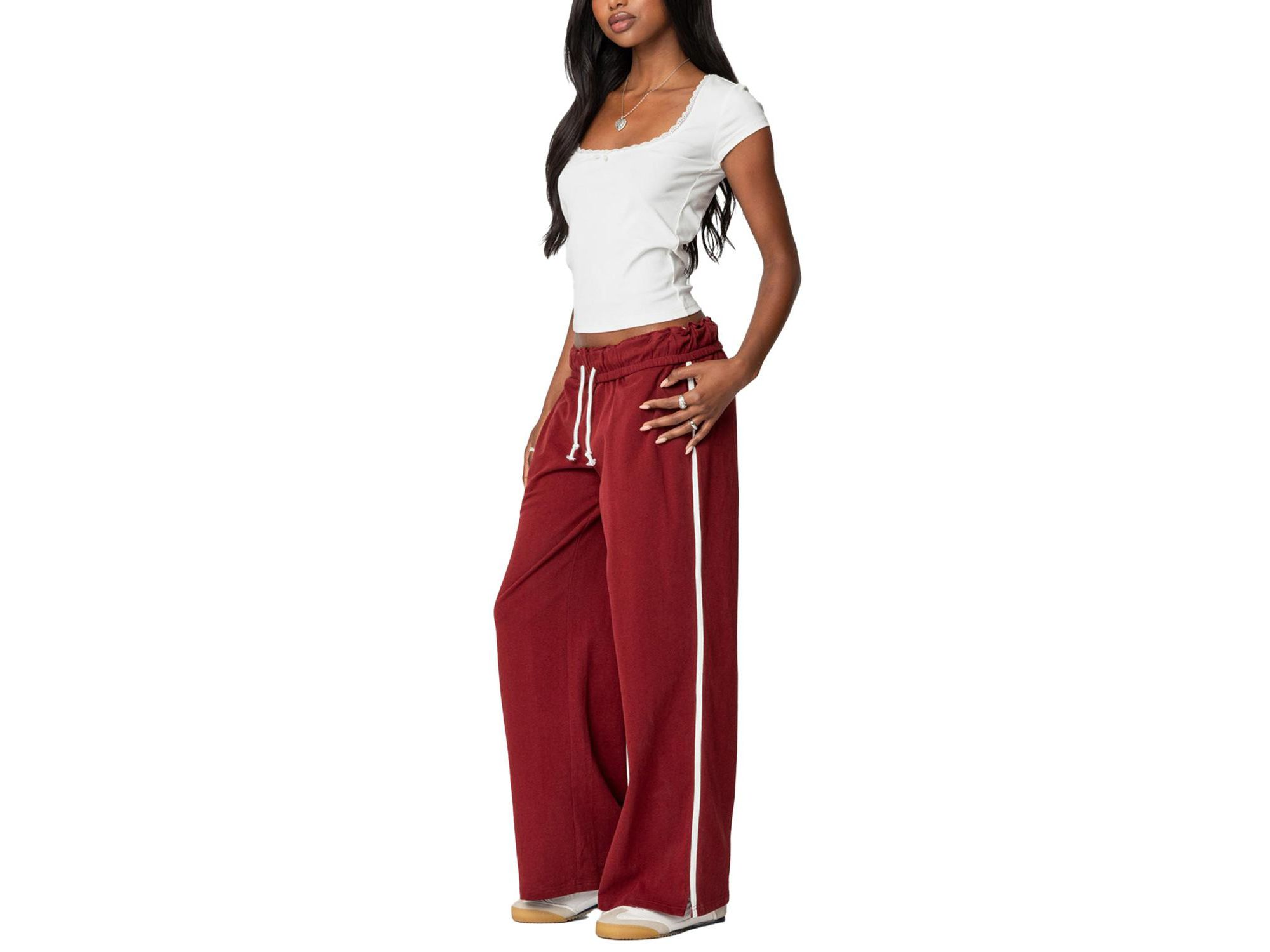 Chance Fold Over Sweatpants — Image 3