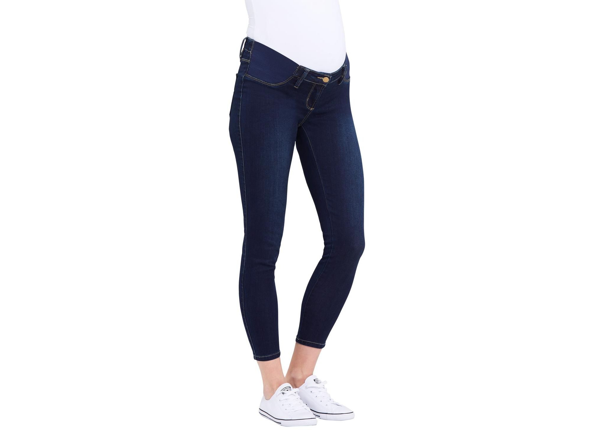 Isla Ankle Grazer Jegging in Indigo — Image 3