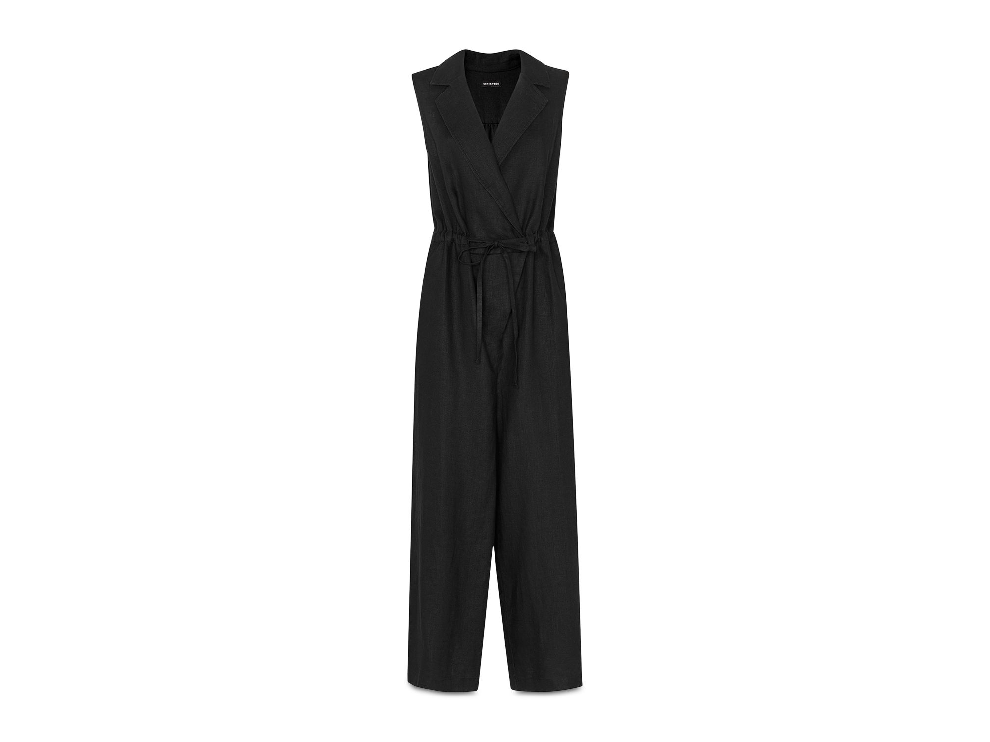 Bella Linen Wrap Jumpsuit — Image 6