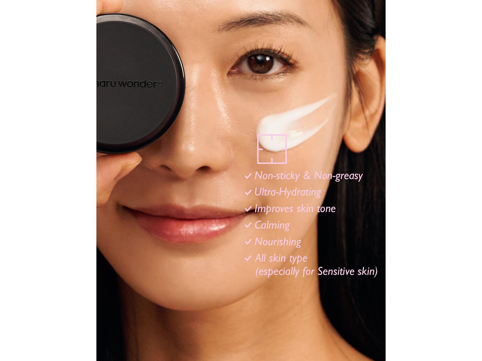 Unscented Black Rice 10 Hyaluronic Cream — Image 3